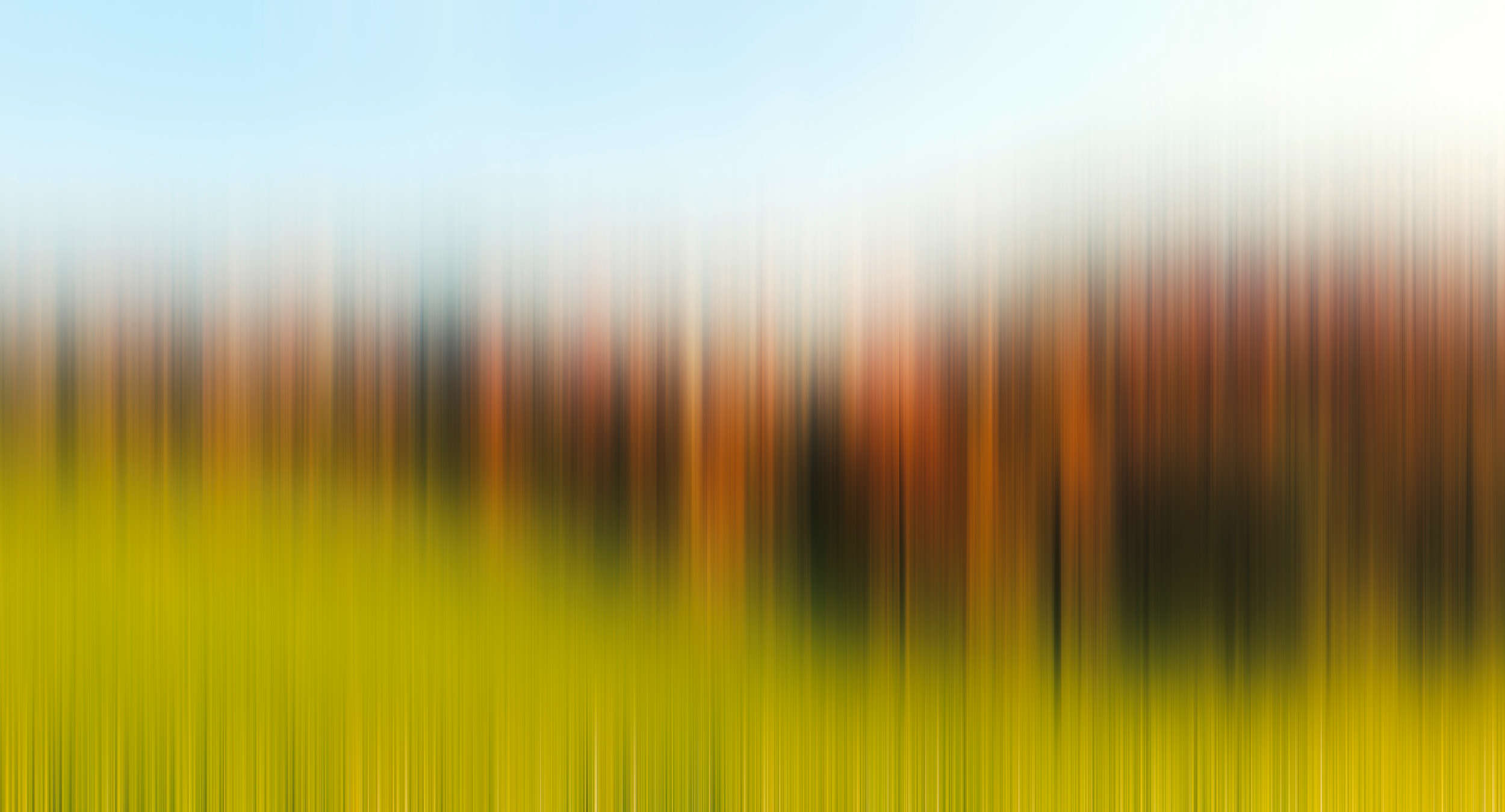             Fototapete abstrakter Kunststil mit leuchtenden Farben – Grün, Orange, Blau
        