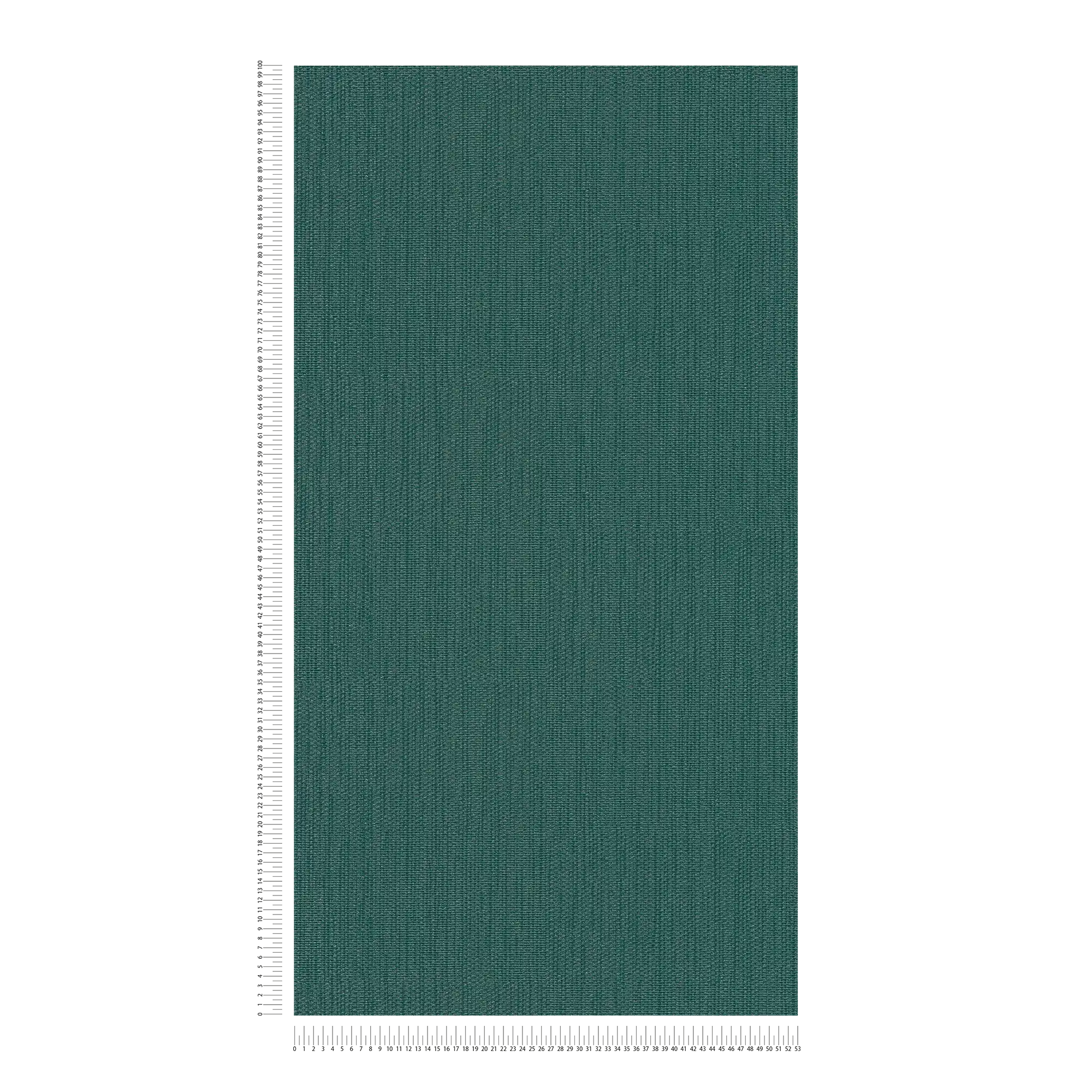             Einfarbige Vliestapete in Textiloptik – Grün, Dunkelgrün
        