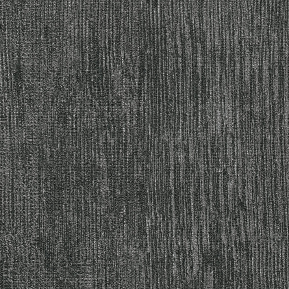             Metall Tapete mit rustikalem Design – Grau, Schwarz
        