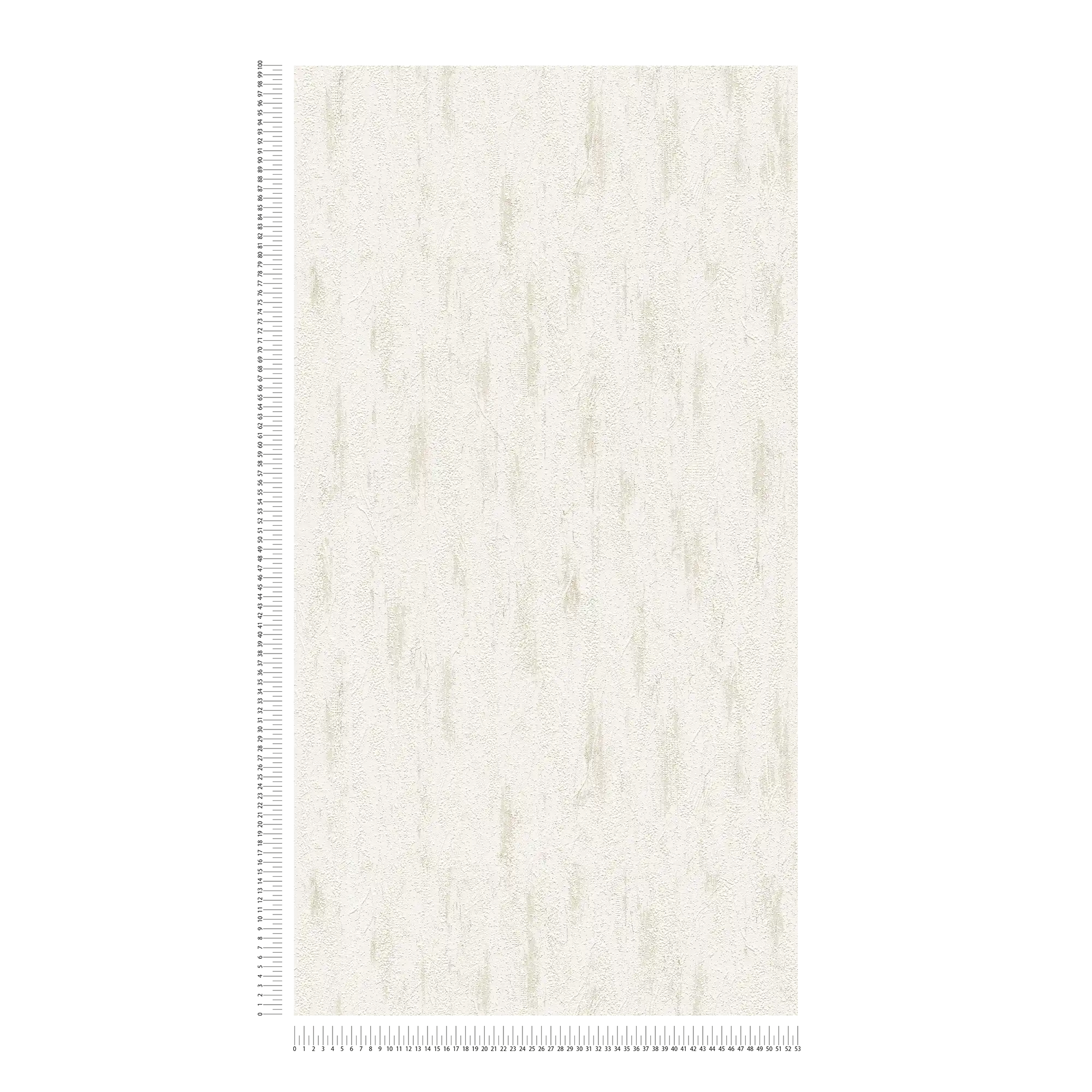             Putzoptik Tapete mit Strukturdekor & Farbmelierung – Grau, Creme
        