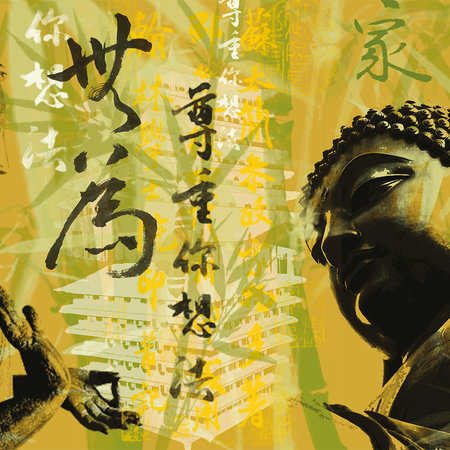 Buddha Fototapete Asian Fusion Style
