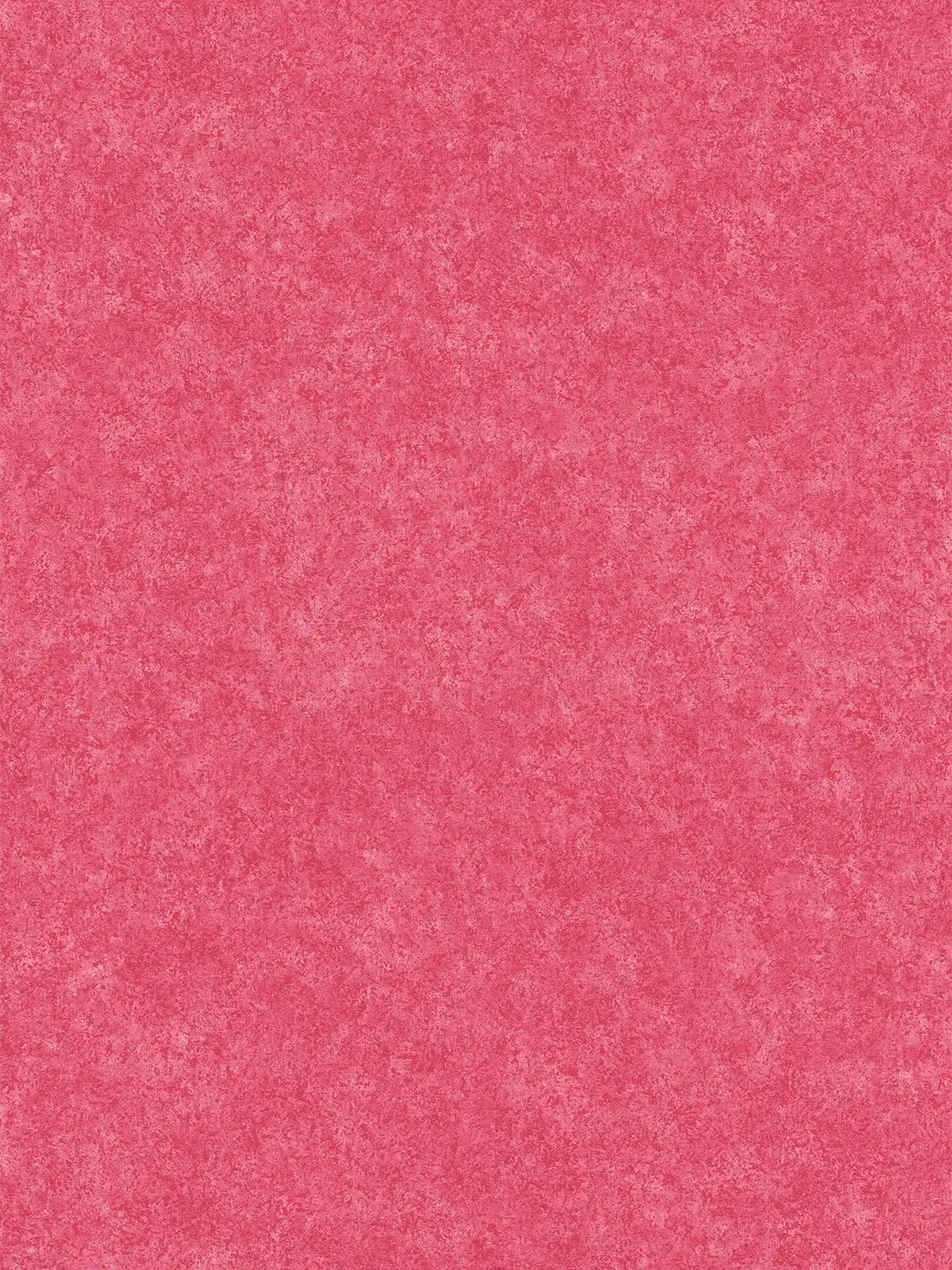 Pinke Vliestapete mit melierter Putzoptik – Rot
