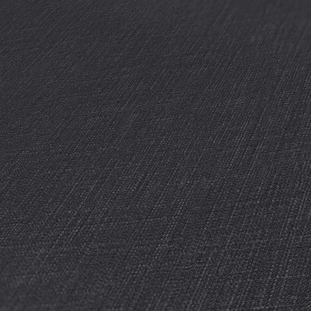             Vliestapete meliert mit Textil-Optik – Blau, Grau, Weiß
        