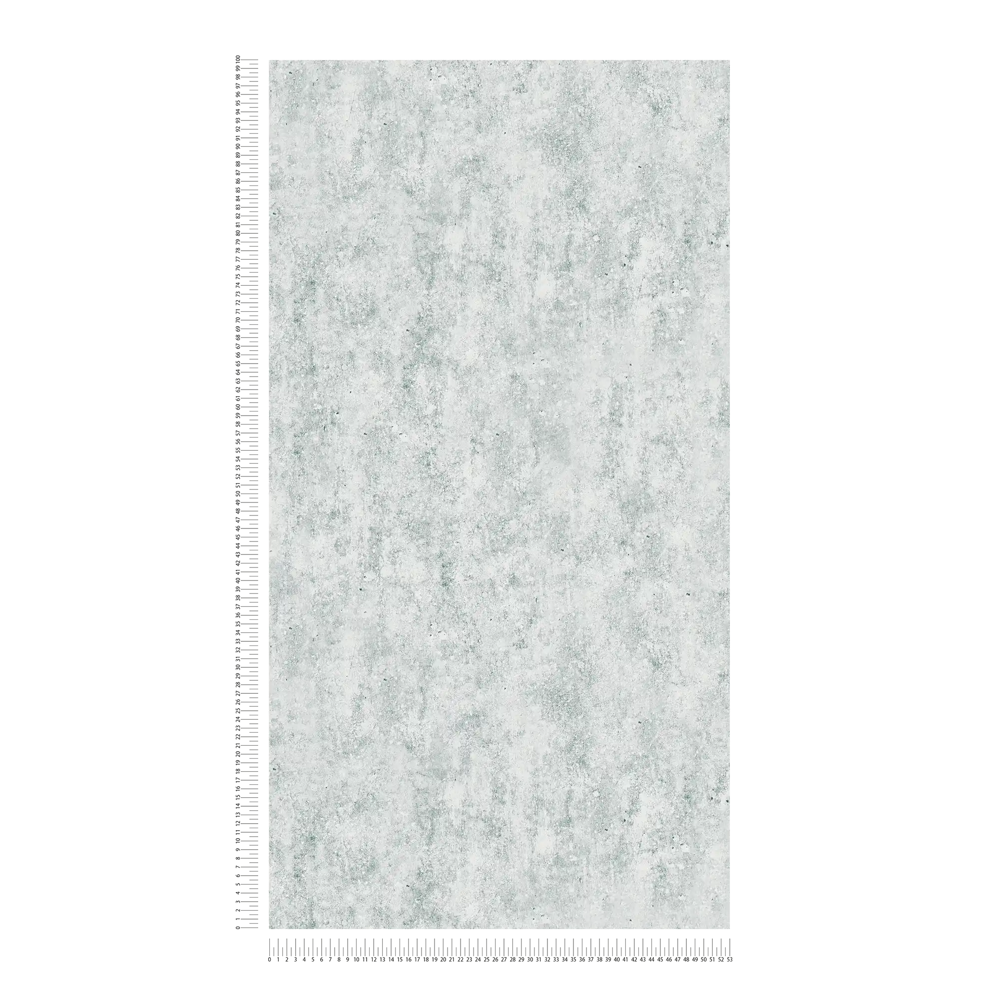             Helle Beton-Tapete mit rauer Oberflächen Optik – Grau
        