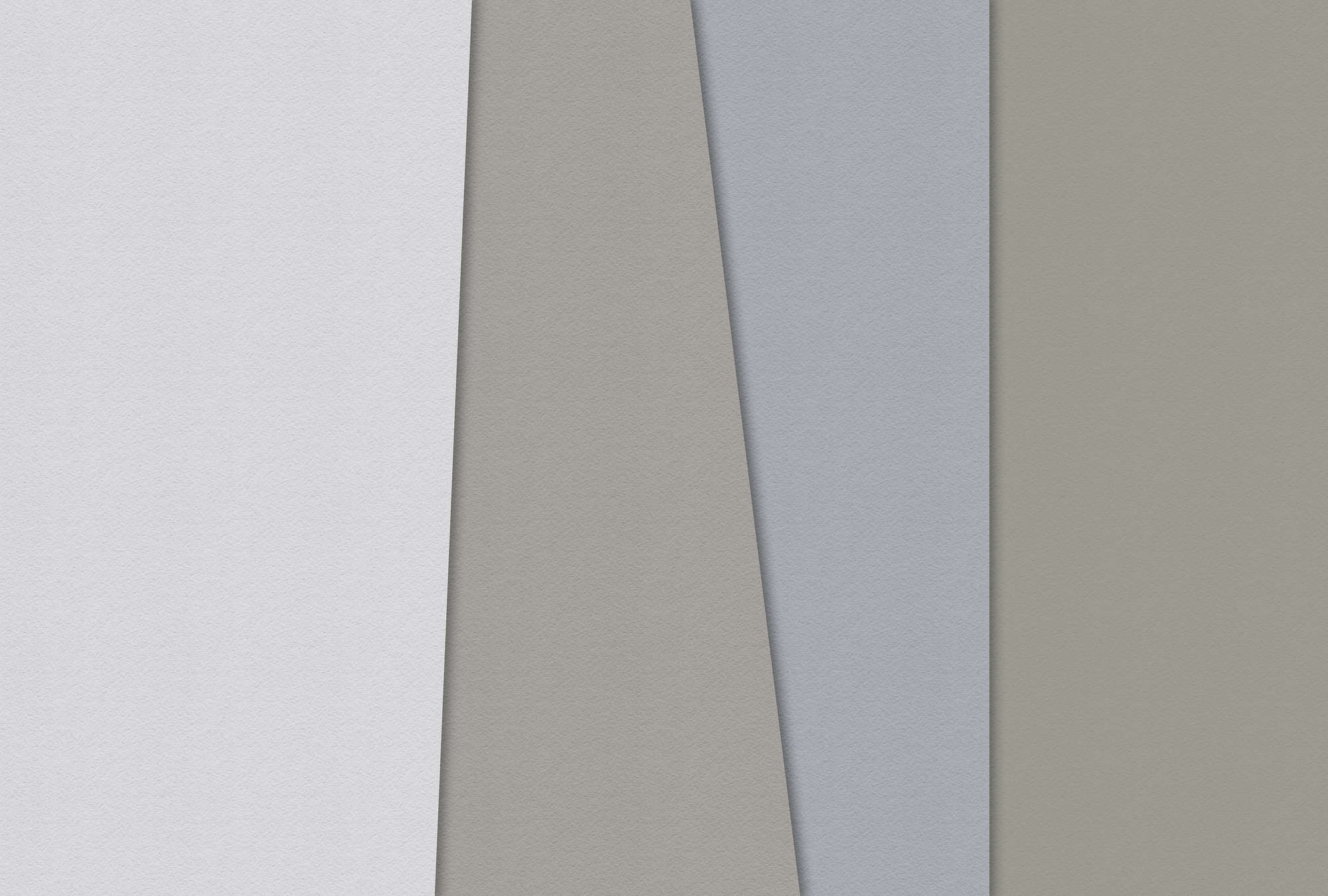             Layered paper 4 - Fototapete Farbflächen Minimalismus in Büttenpapier Struktur – Blau, Creme | Struktur Vlies
        