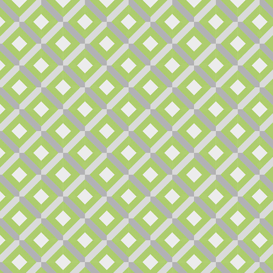         Design Fototapete Kästchen Motiv mit kleinen Quadraten grün auf Premium Glattvlies
    