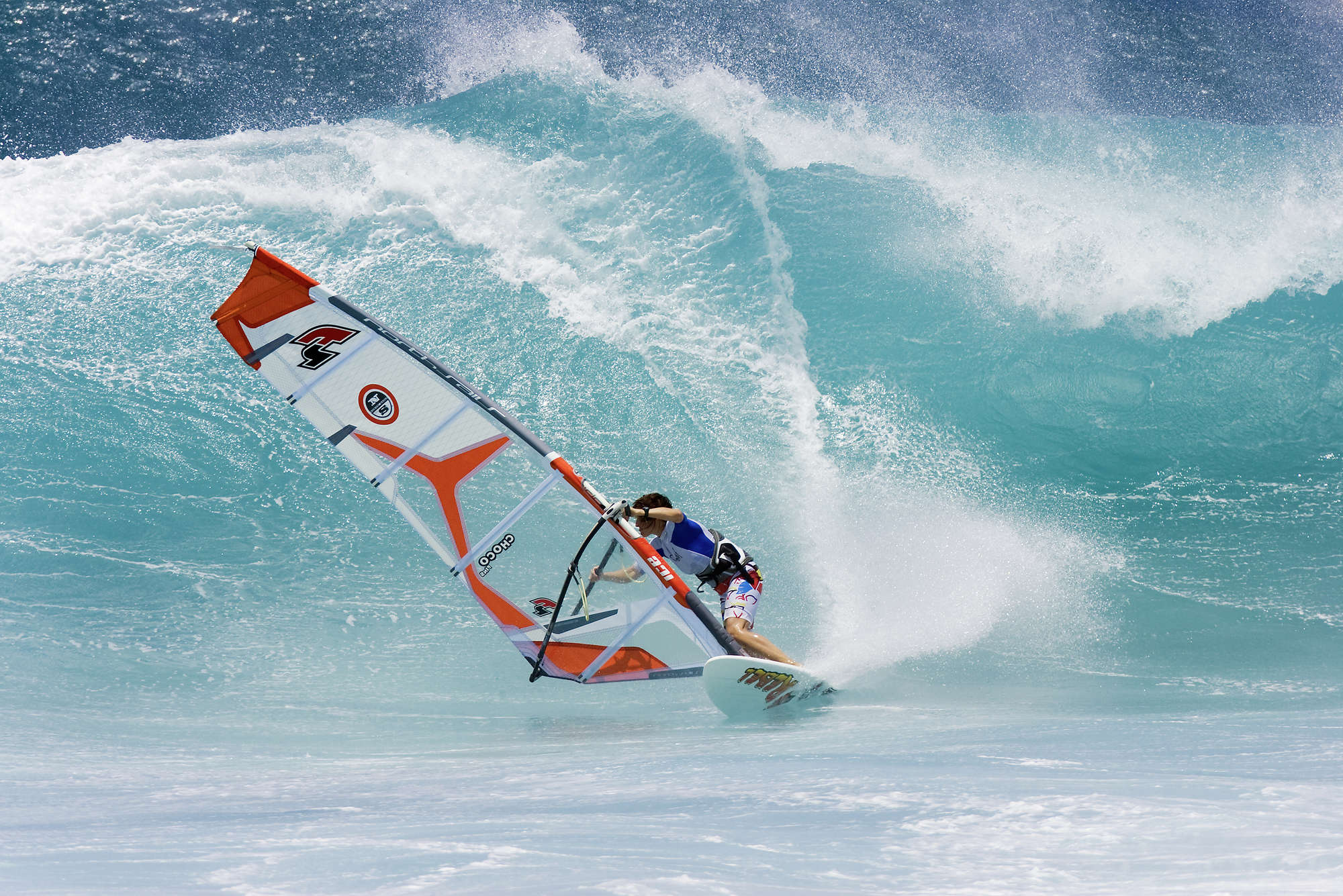             Fototapete Meer mit Surfer – Premium Glattvlies
        