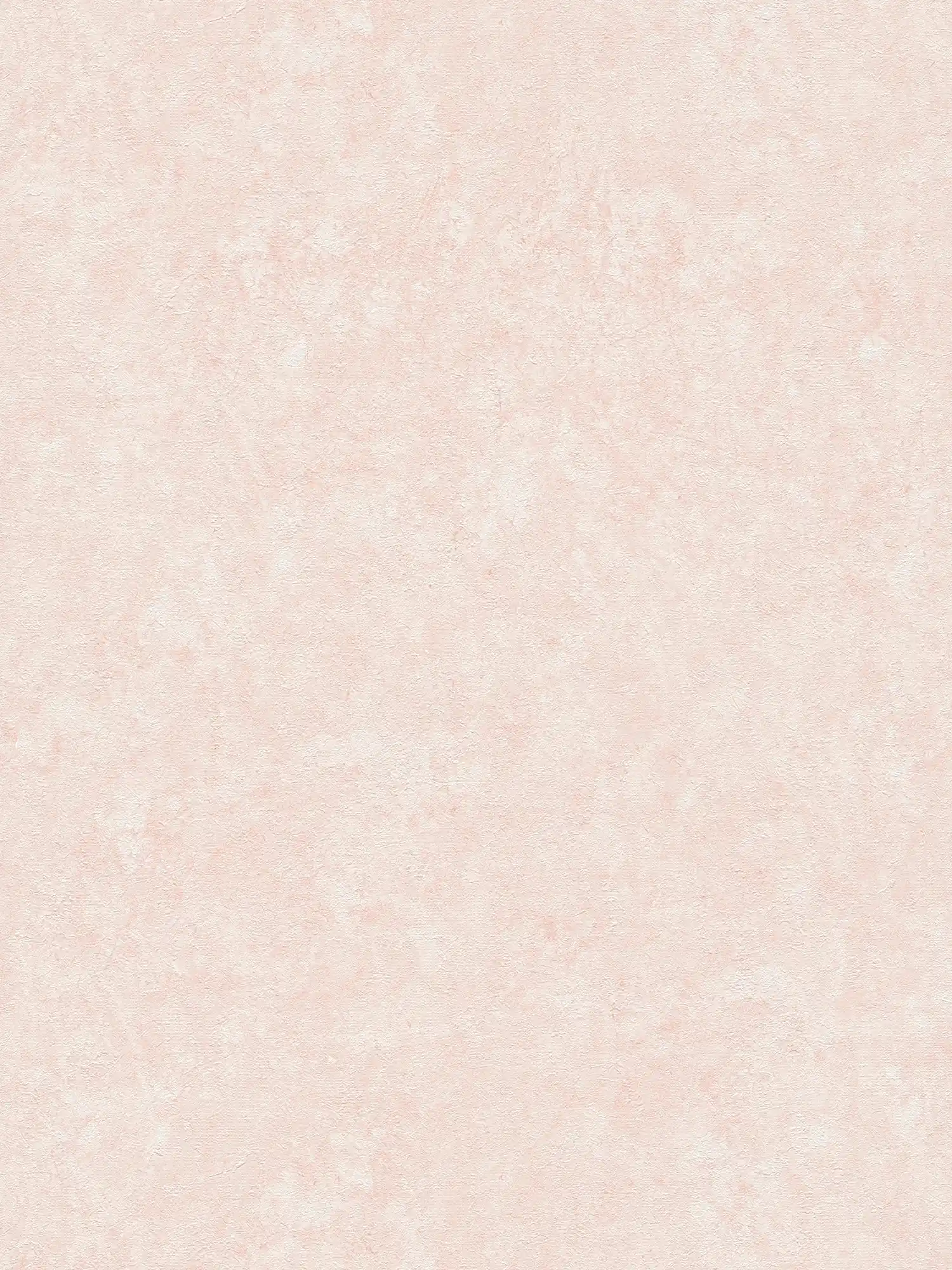 Einfarbige Tapete mit Strukturtapete in dezenter Farbe – Weiß, Rosa
