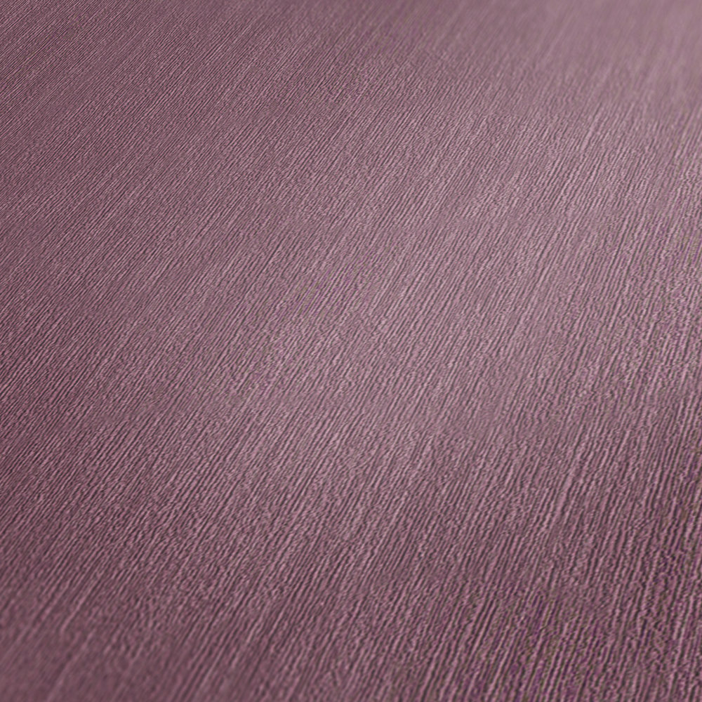             Vliestapete Lila einfarbig mit Strukturdesign – Violett
        