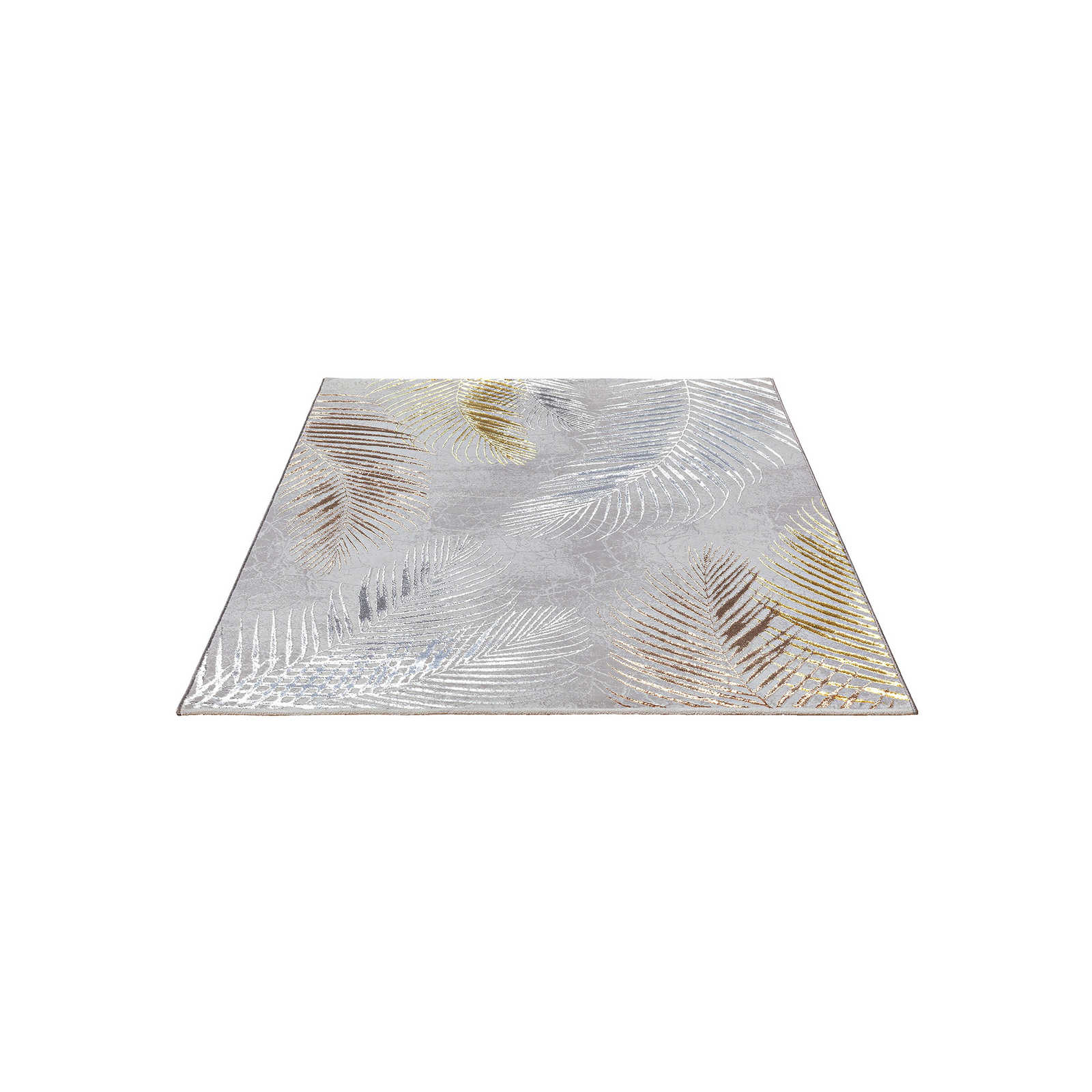 Kuschelweicher Hochflor Teppich in Grau als Läufer – 230 x 160 cm
