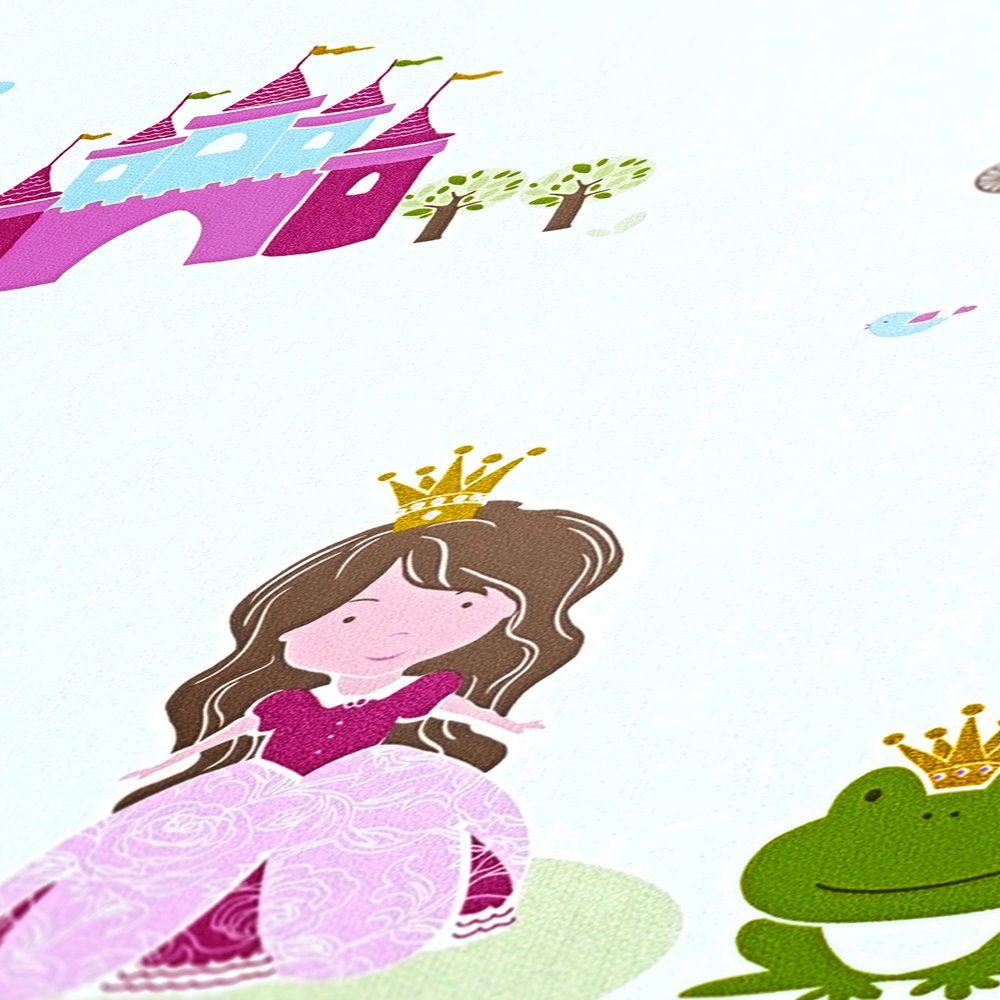             Kinder Fantasie Tapete für Jungen & Mädchen – Bunt
        