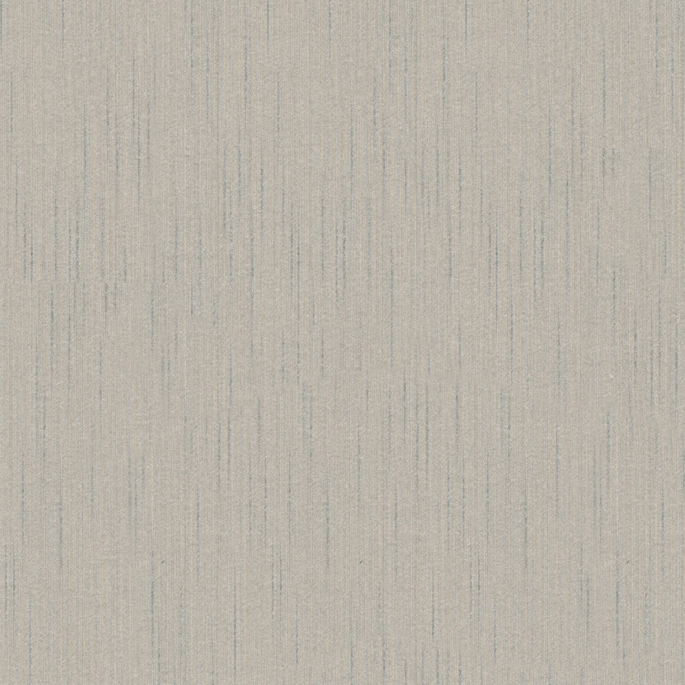             Tapete Grau mit meliertem Textileffekt & seidenmatt Finish
        
