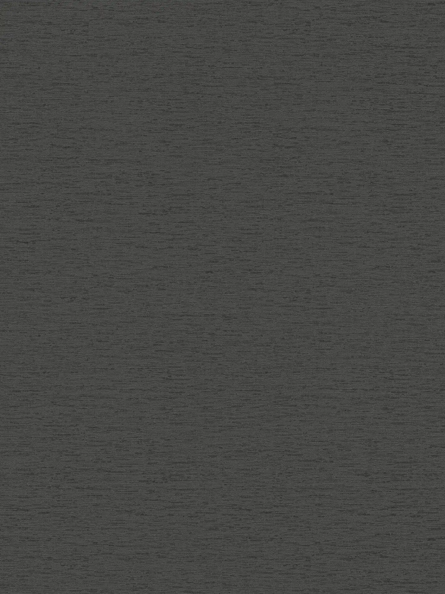 Einfarbige Vliestapete mit Strukturdesign, matt – Schwarz
