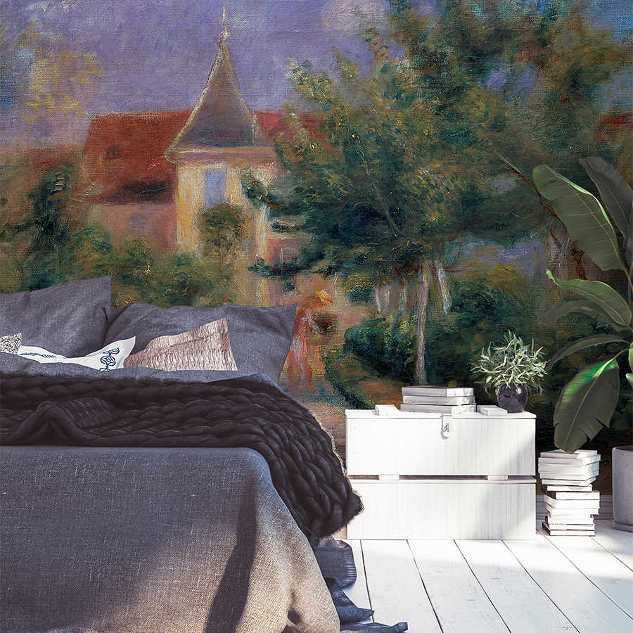 Fototapete "Renoirs Haus in Essoyes" von Pierre Auguste Renoir
