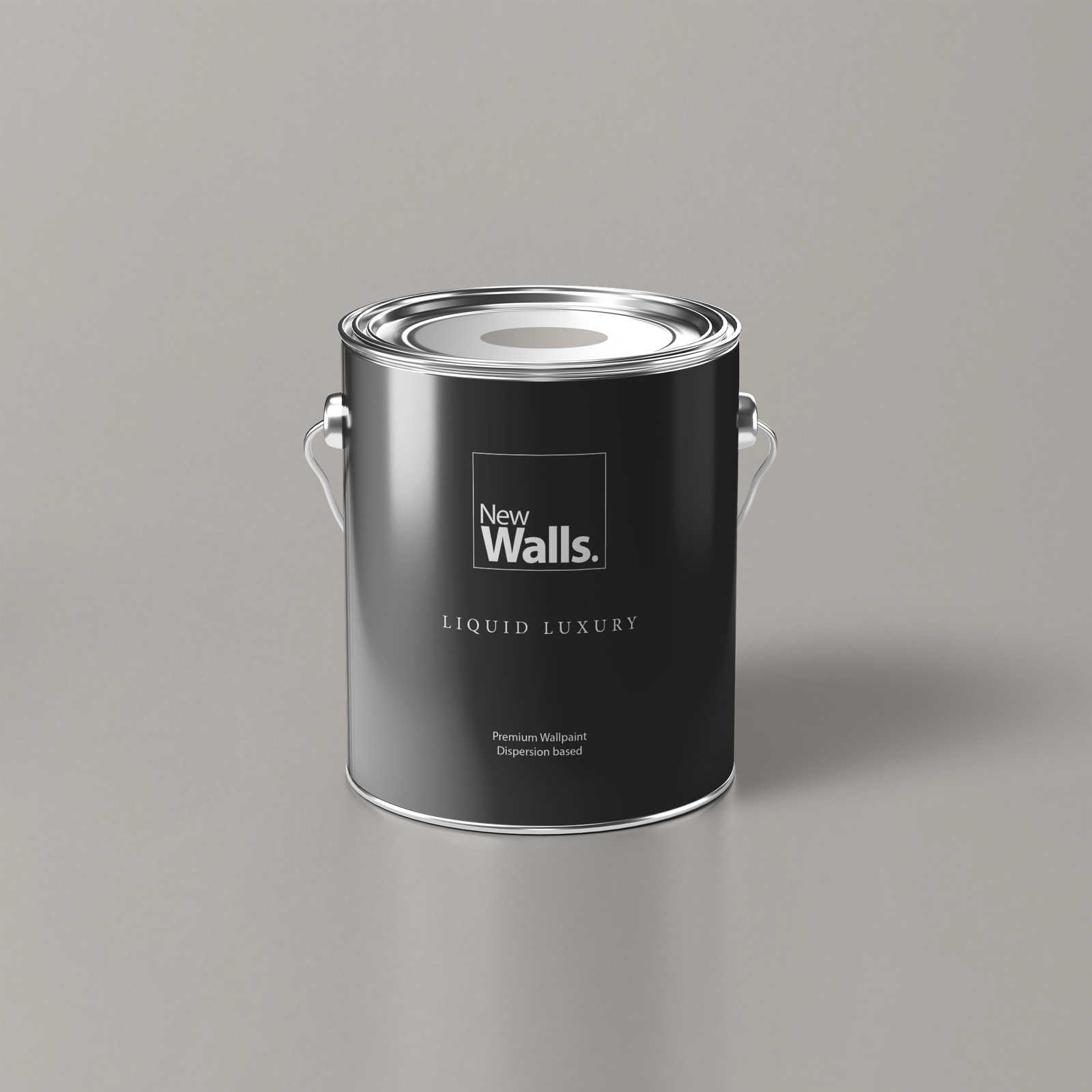 Premium Wandfarbe sanftes Seidengrau »Creamy Grey« NW111 – 5 Liter
