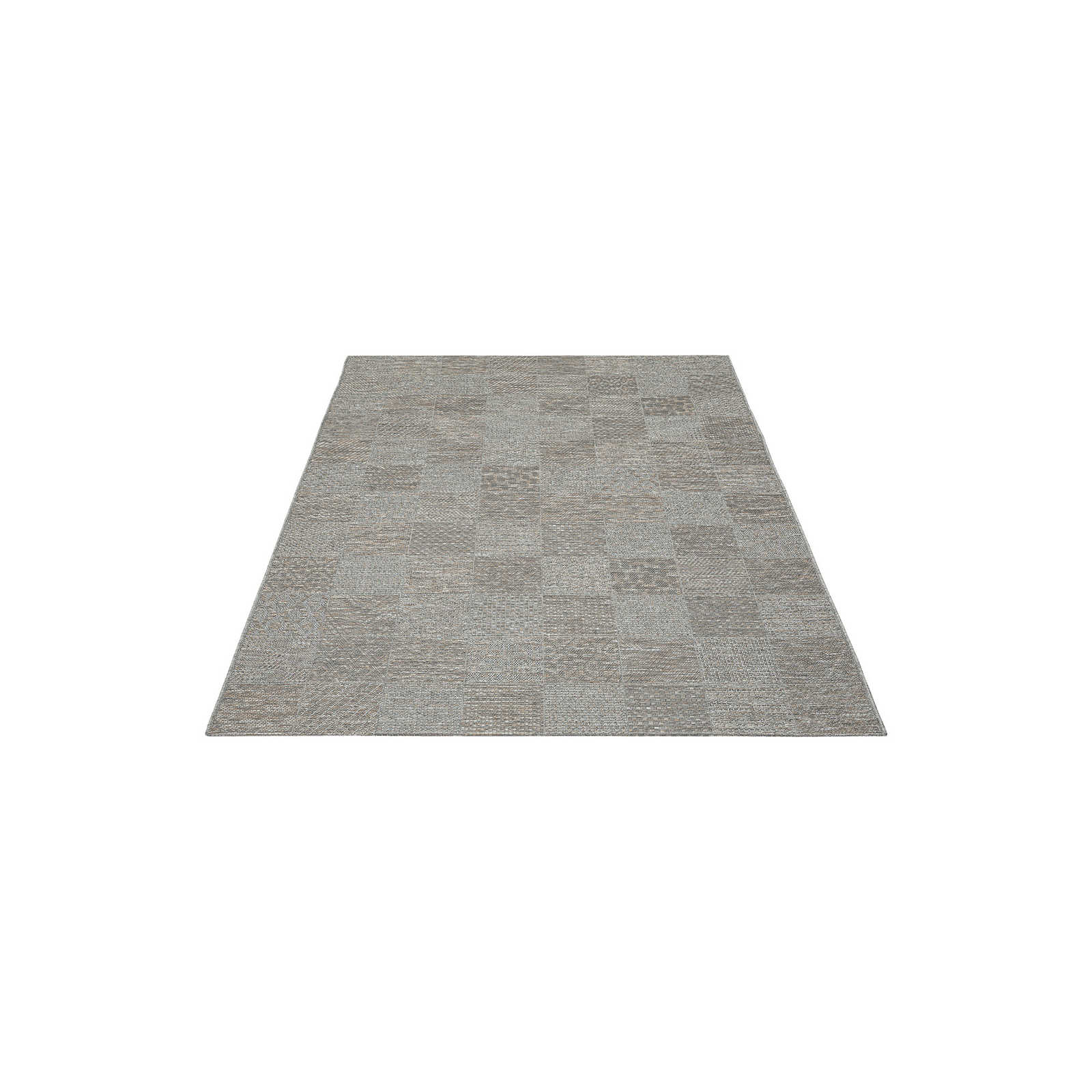 Schlichter Outdoor Teppich in Greige – 150 x 80 cm
