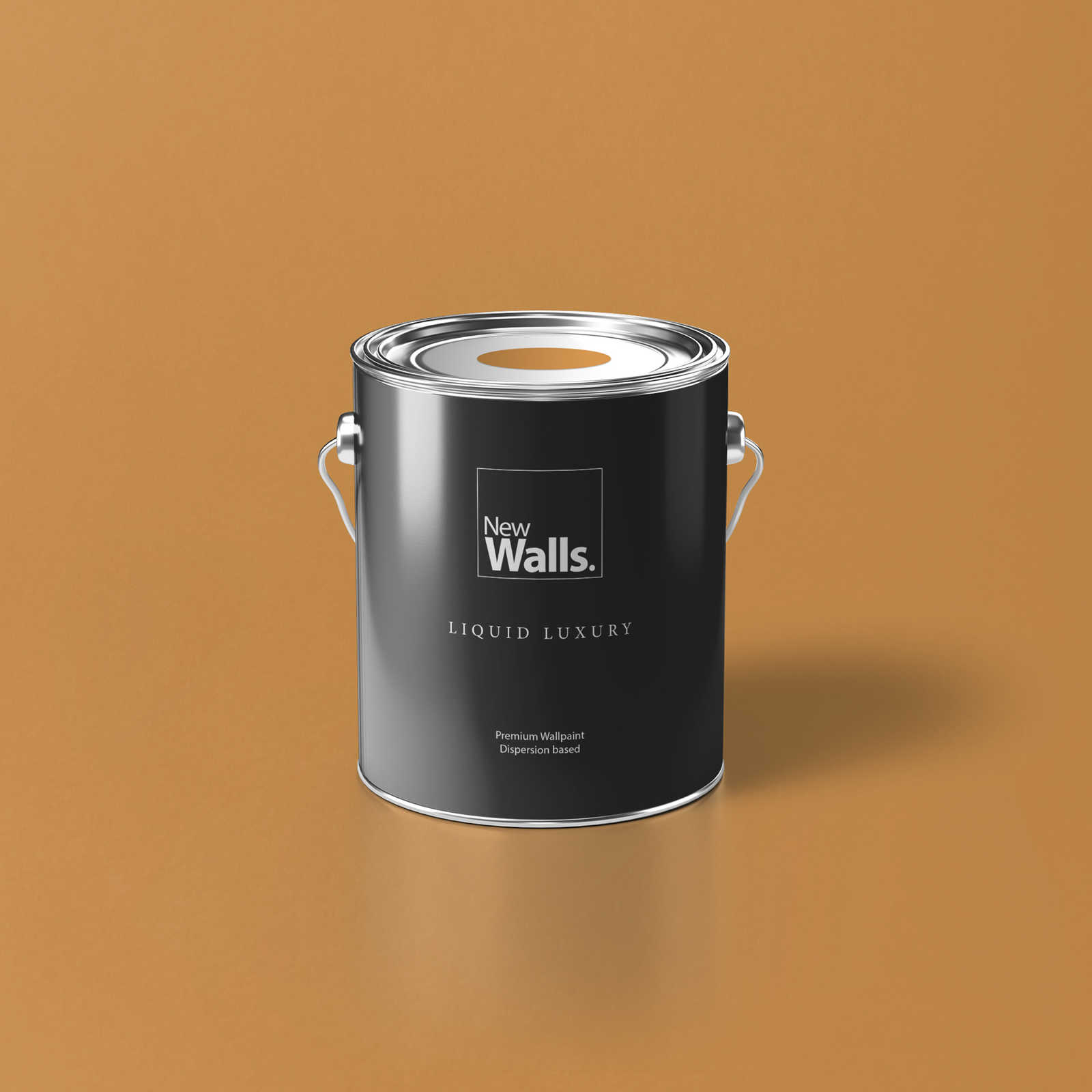 Premium Wandfarbe warmherziges Orange »Beige Orange/Sassy Saffron« NW813 – 2,5 Liter

