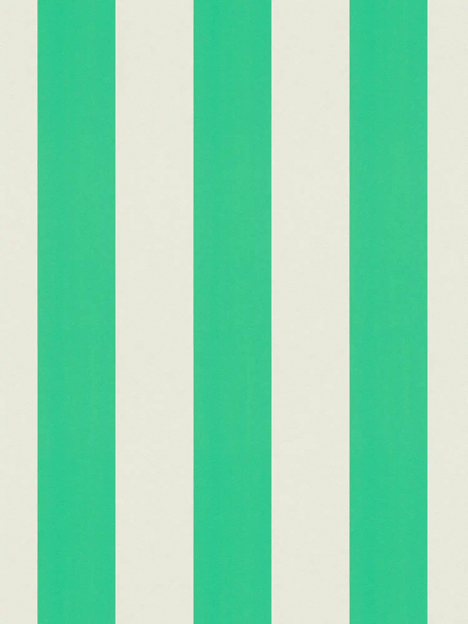 Streifentapete mit leichter Struktur – Grün, Weiß
