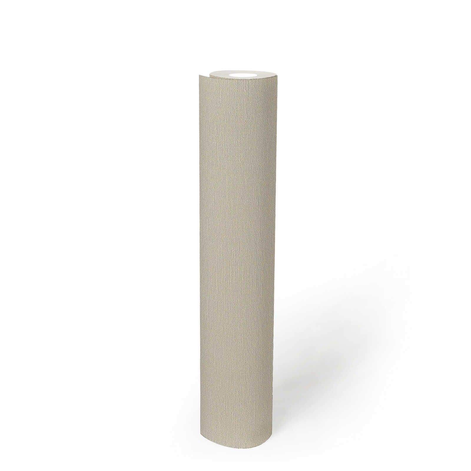             Unitapete mit feiner Struktur PVC-freies Vlies – Beige, Grau
        
