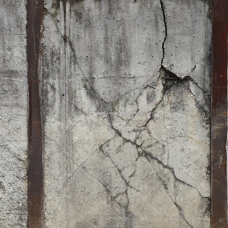 Fototapete Beton Wand im rustikalen Stil Stahlbeton
