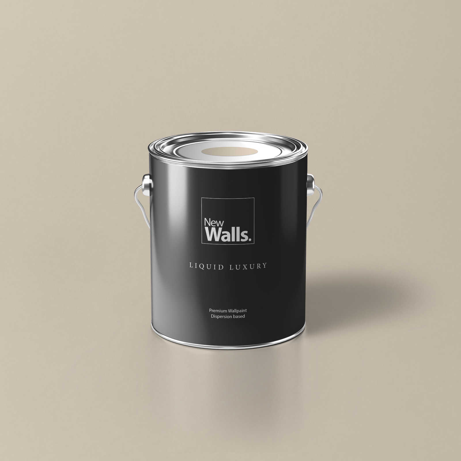 Premium Wandfarbe warmes Sand »Essential Earth« NW708 – 2,5 Liter
