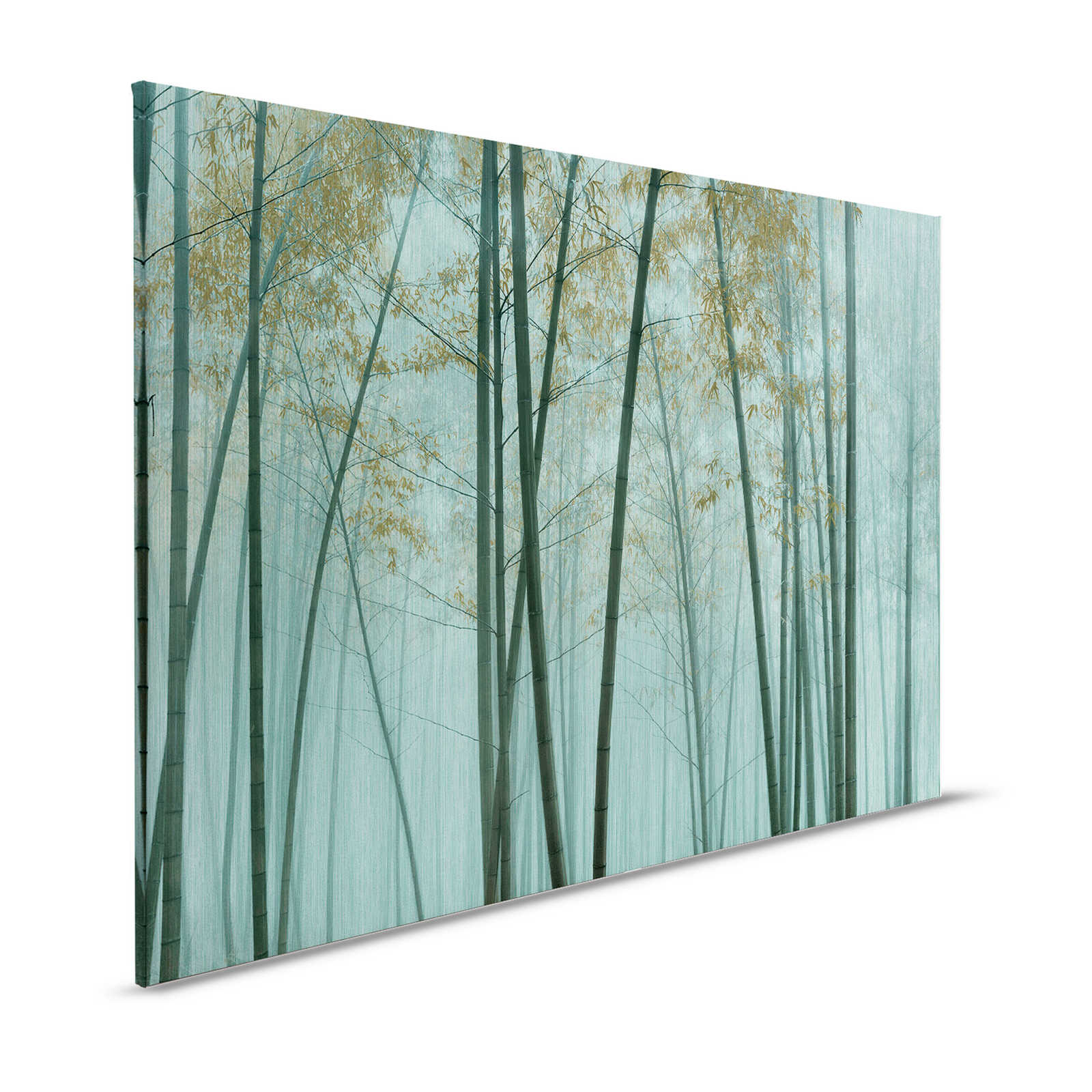In the Bamboo 3 - Asia Leinwandbild Bambus Wald – 1,20 m x 0,80 m
