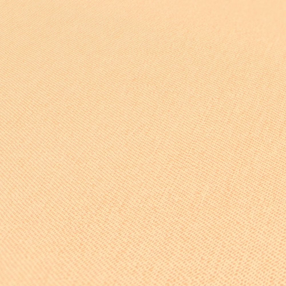             Tapete Pfirsich Orange matte Struktur im Textildesign – Orange
        
