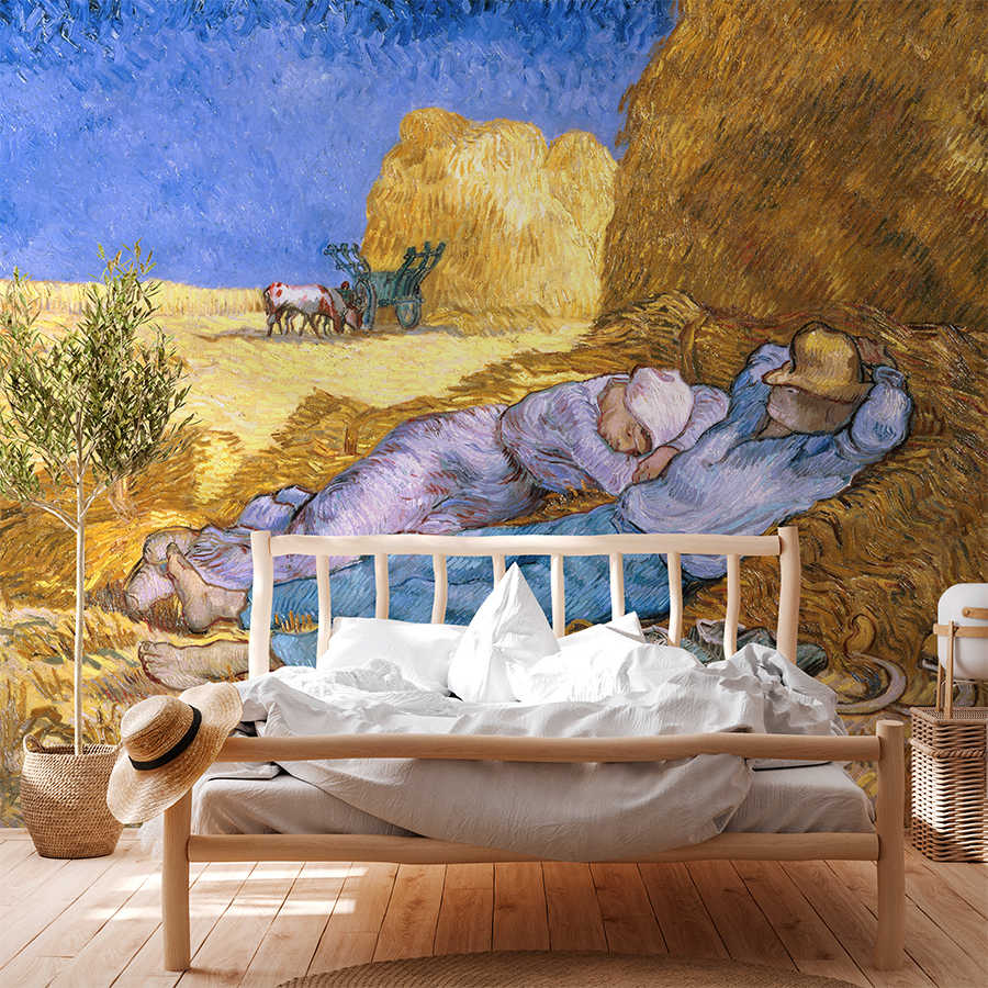         Fototapete "Die Siesta nach Millet" von Vincent van Gogh
    