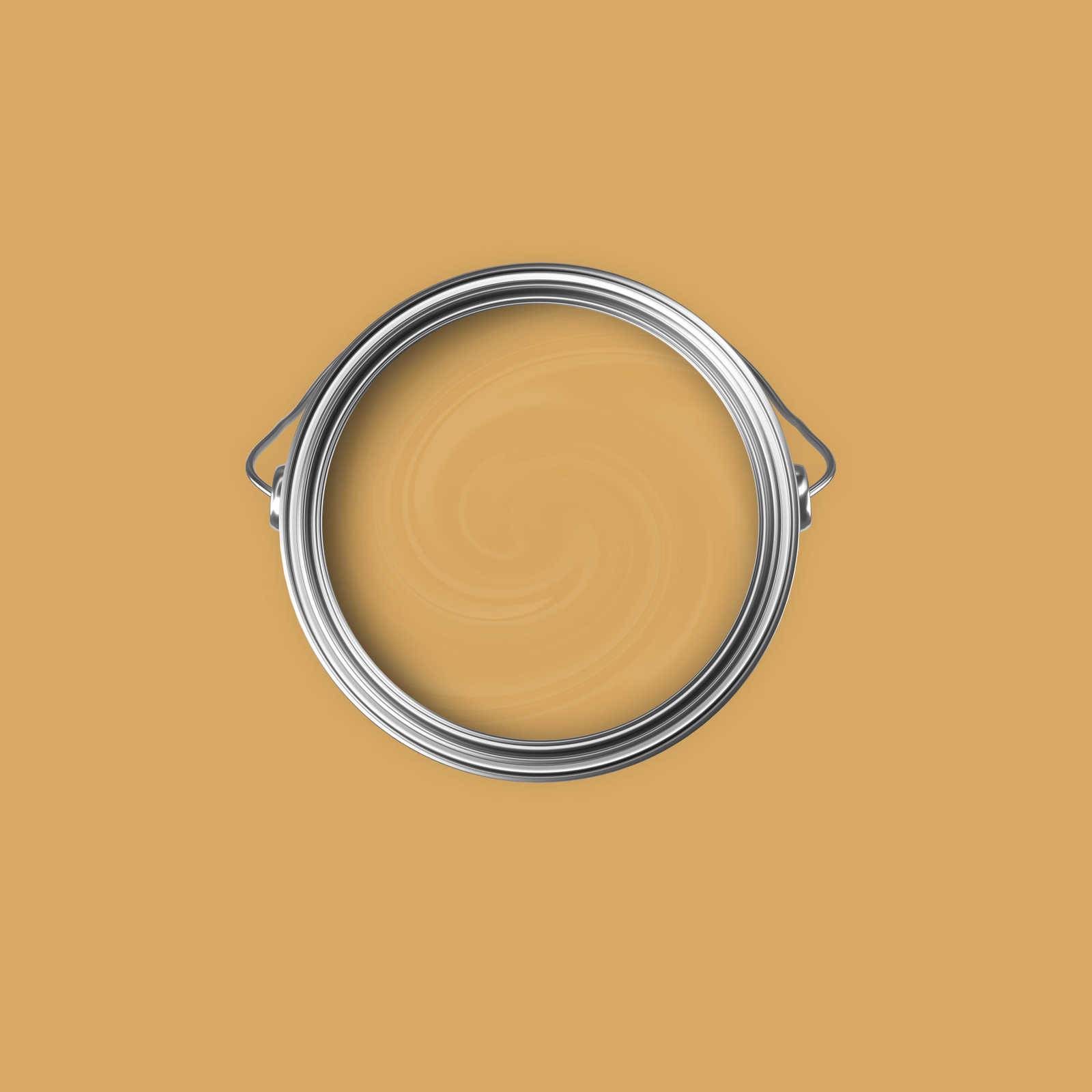             Premium Wandfarbe erfrischendes Senfgelb »Beige Orange/Sassy Saffron« NW812 – 2,5 Liter
        