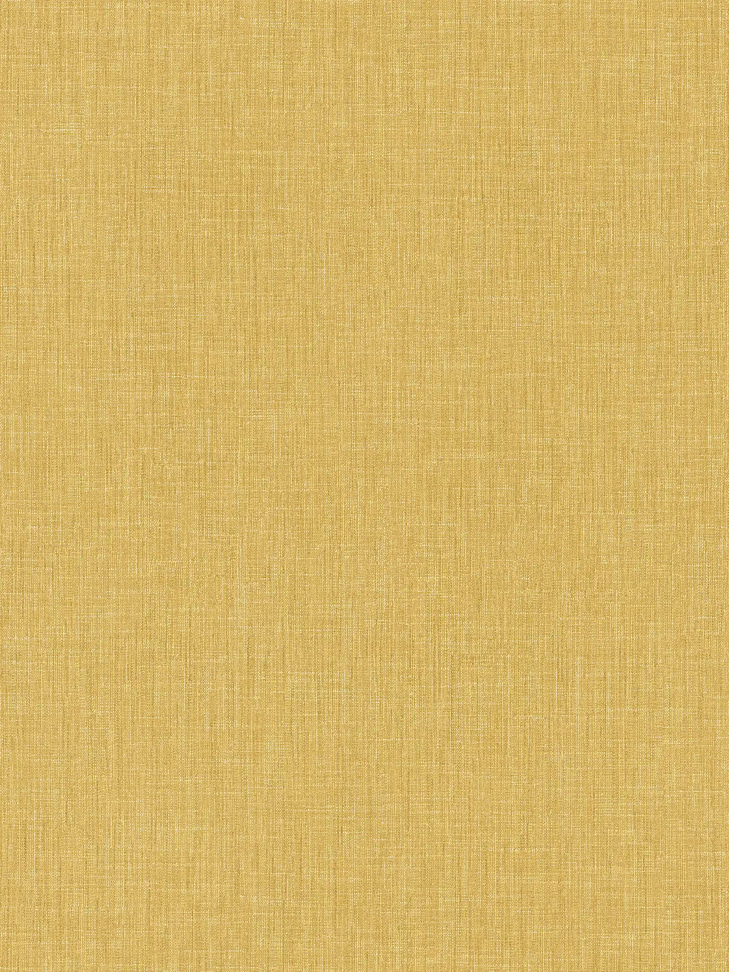         Uni Tapete mit textiler Struktur – Gelb
    