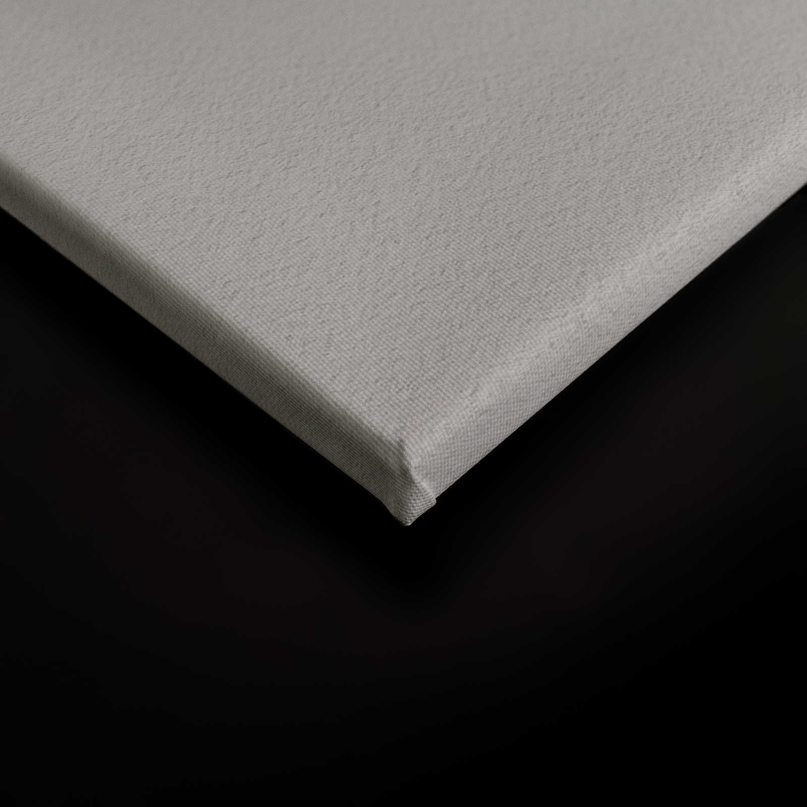             Layered paper 1 - Grafisches Leinwandbild mit Farbflächen in Büttenpapier Struktur – 1,20 m x 0,80 m
        