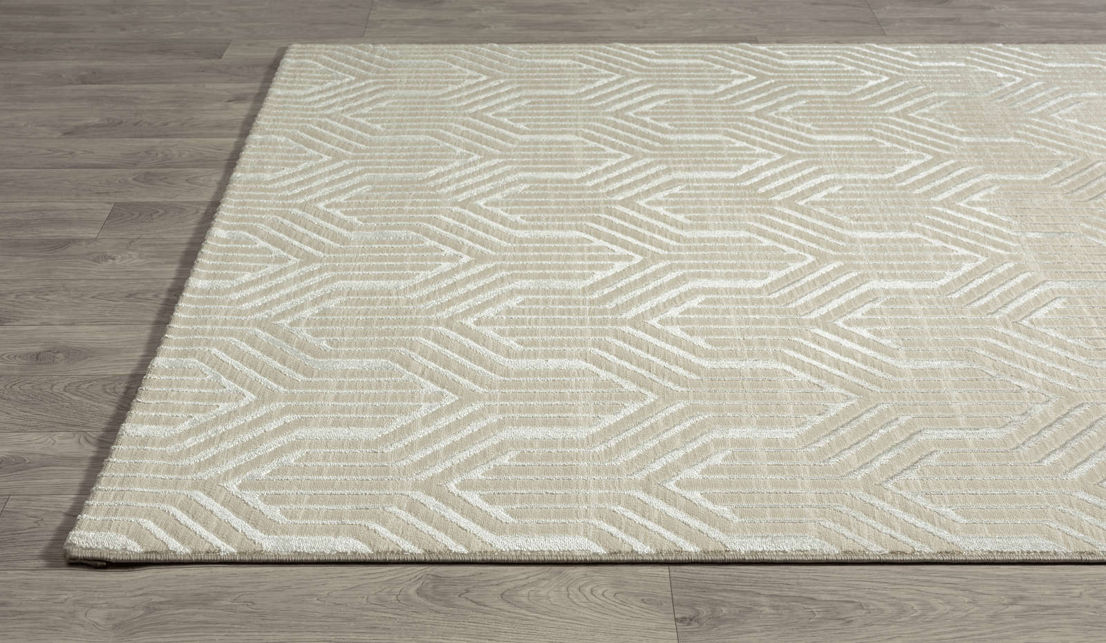             Sanfter Hochflor Teppich in Creme – 230 x 160 cm
        