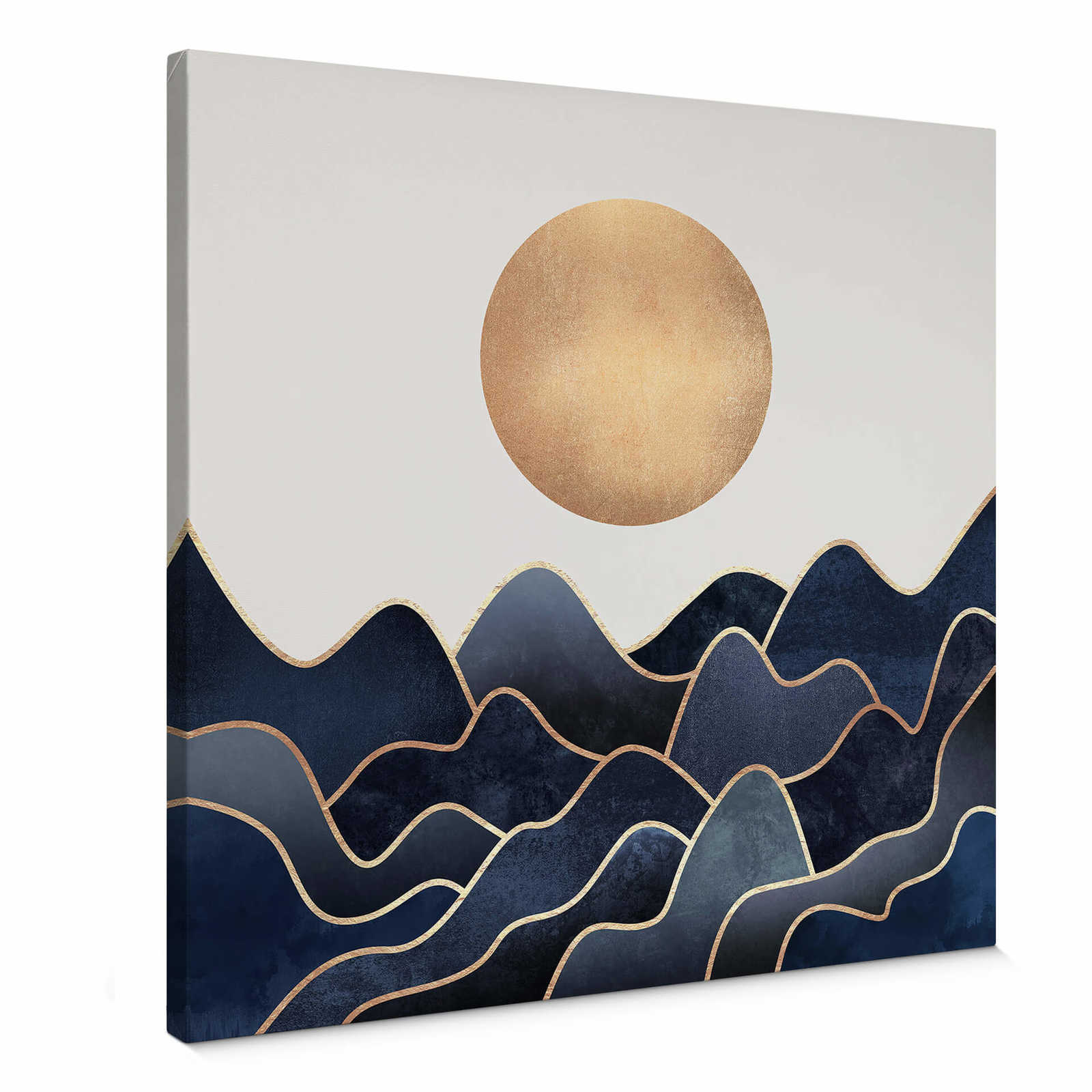         Keilrahmenbild Wellen & Sonne von Fredriksson – 0,50 m x 0,50 m
    