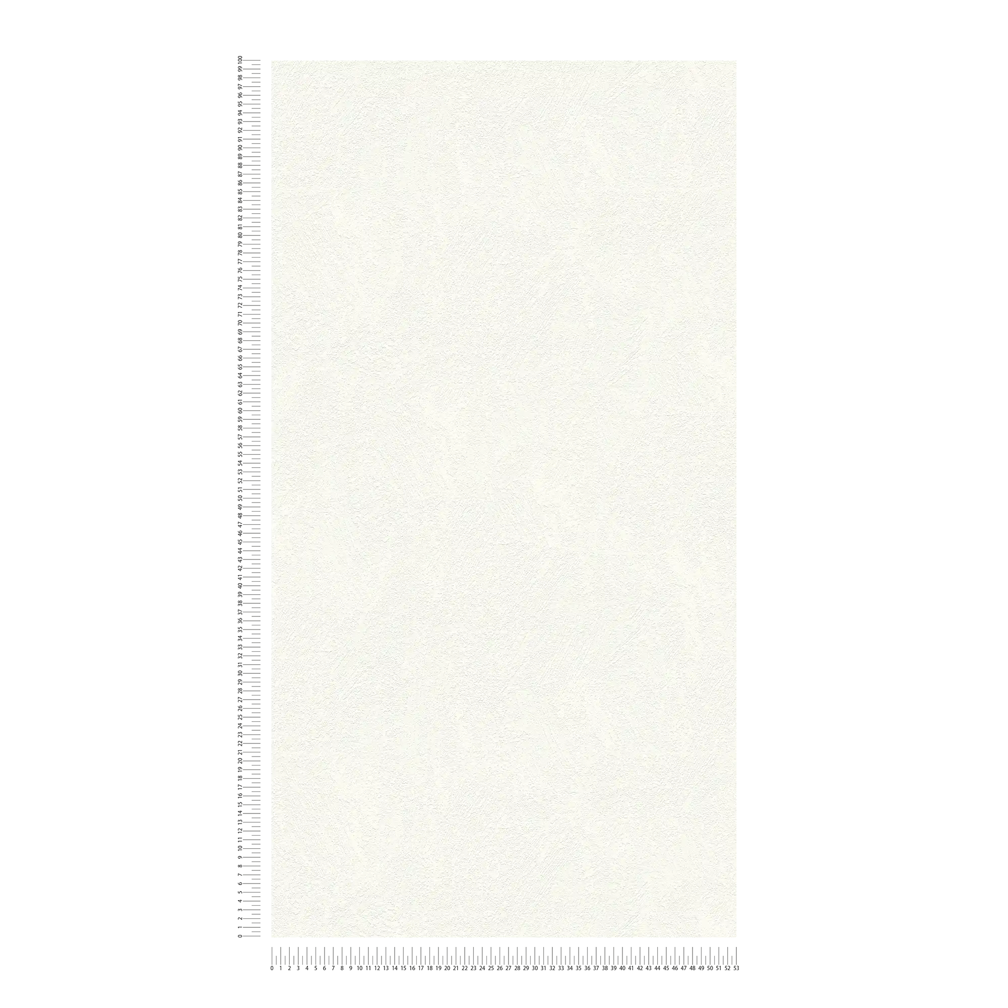             Putzoptik Tapete aus Vlies mit Schaumstruktur-Muster – Weiß
        
