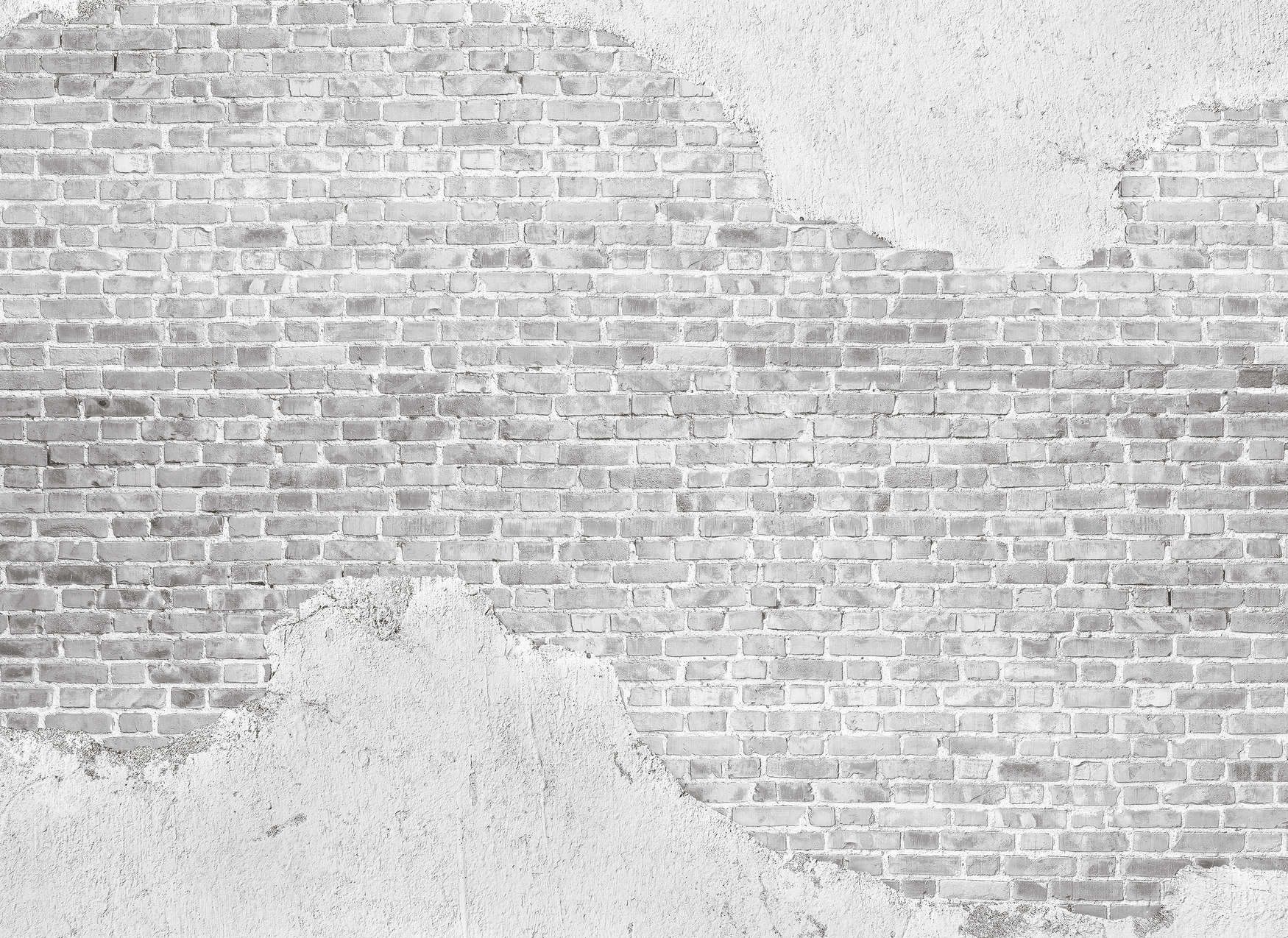             Backsteinmauer mit angesagten Industrial Look – Grau
        