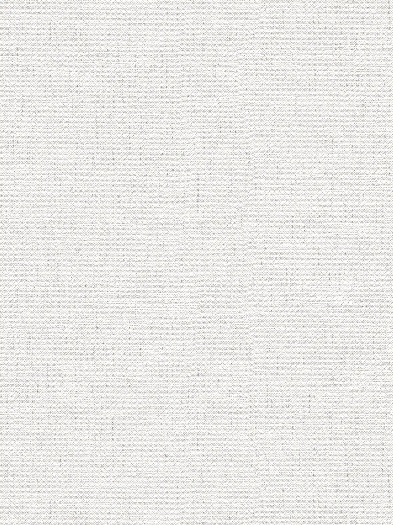 Textiloptik Papiertapete mit melierter Färbung – Grau, Weiß

