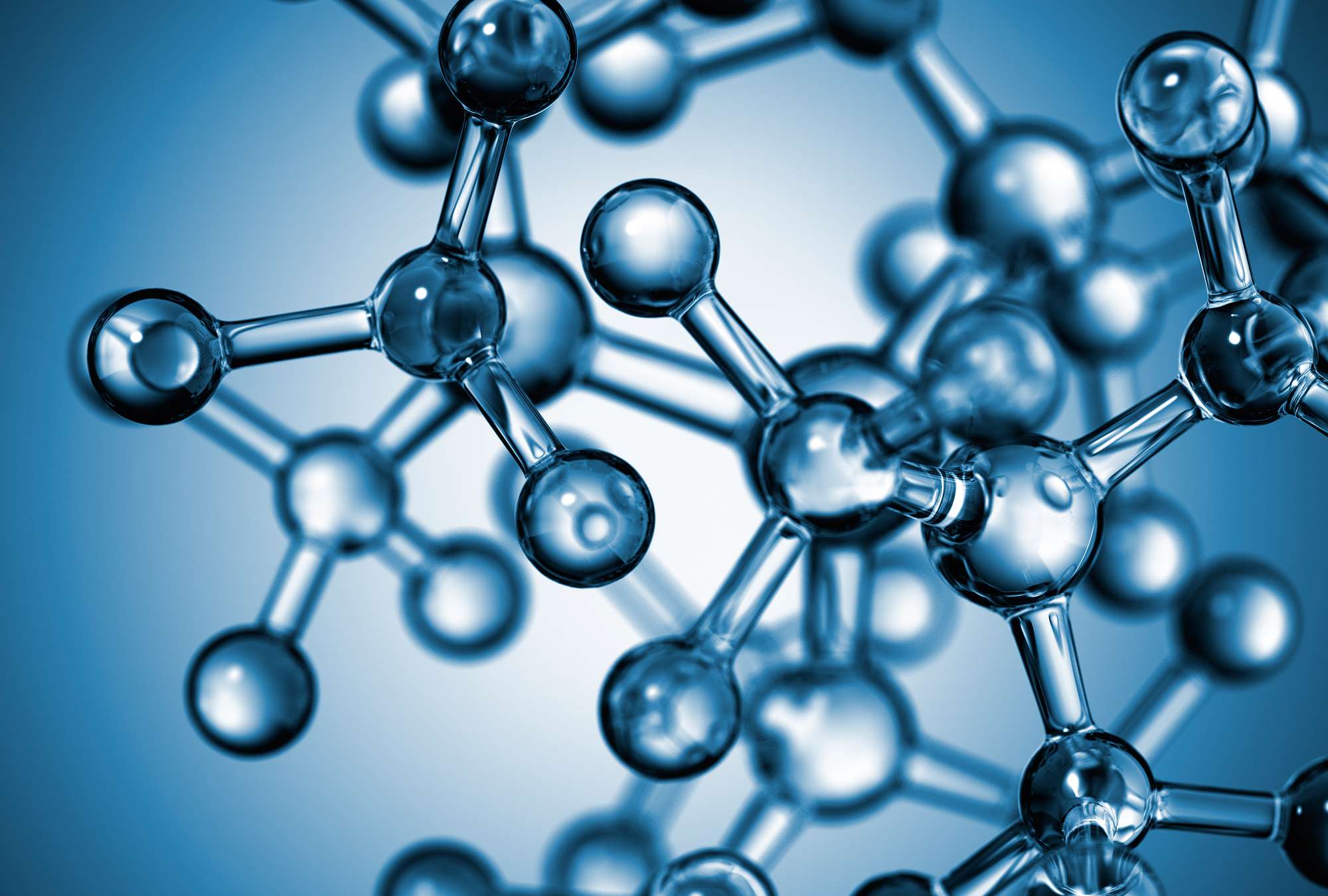            Fototapete Molekulare Verbindungen – Grafisches Design
        