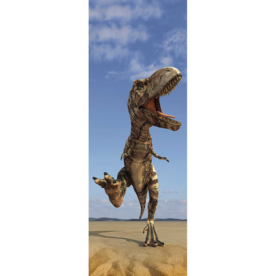 Kinder Fototapete Dinosaurier Motiv auf Perlmutt Glattvlies
