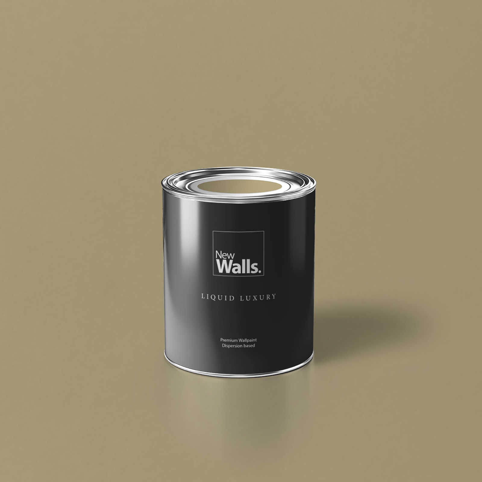 Premium Wandfarbe beruhigendes Khaki »Lucky Lime« NW606 – 1 Liter
