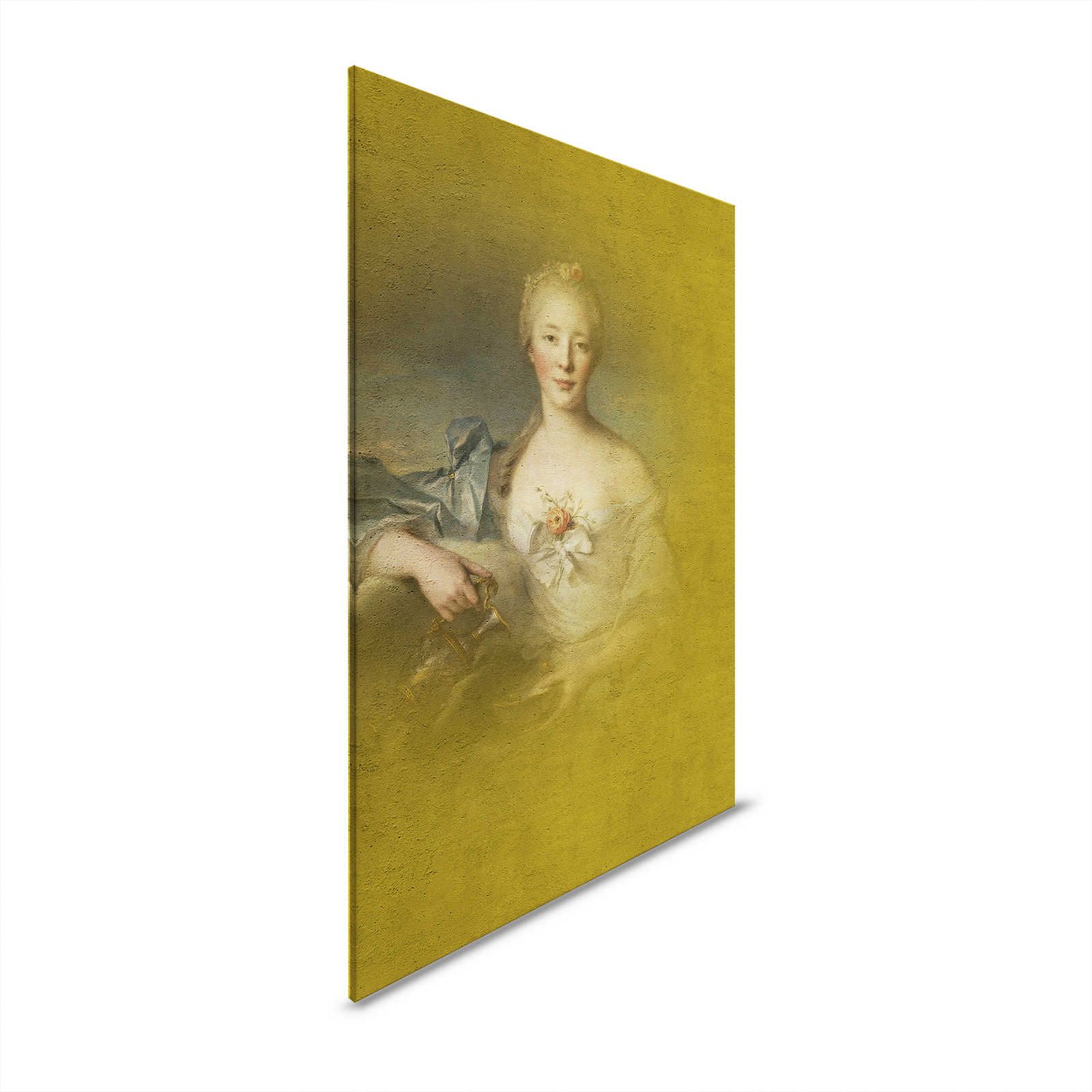 Leinwandbild klassisches Portrait junge Dame – 0,80 m x 1,20 m
