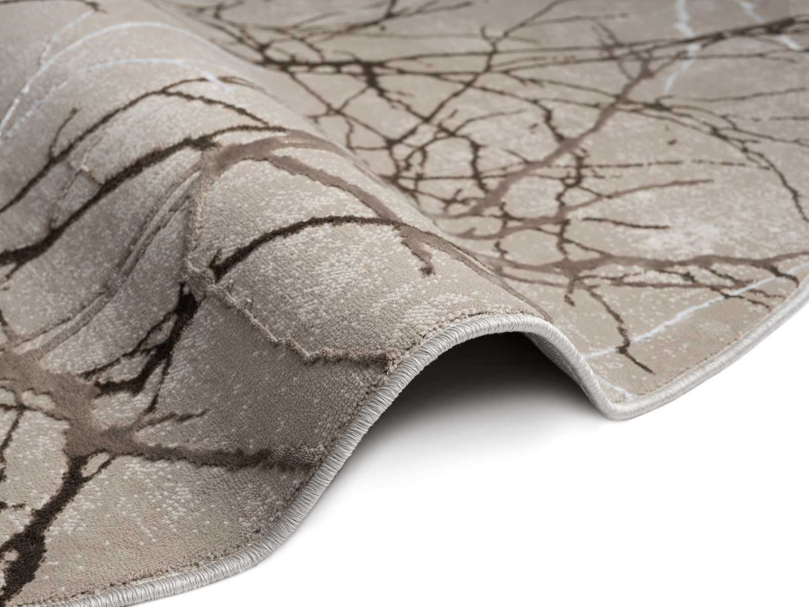             Hochflor Teppich in zarten Beige – 200 x 140 cm
        