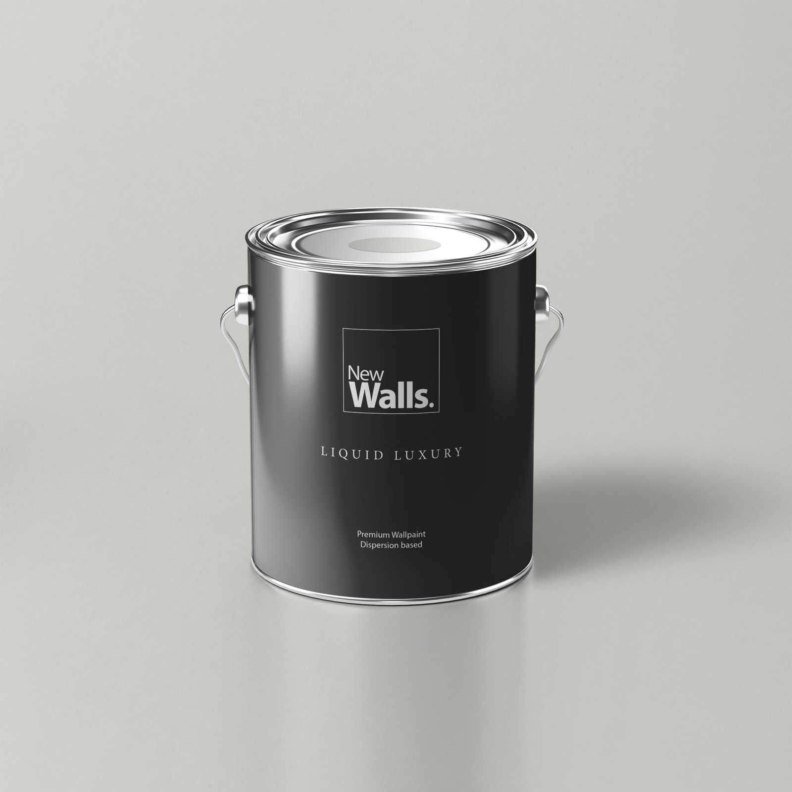 Premium Wandfarbe behagliches Hellgrau »Creamy Grey« NW107 – 5 Liter
