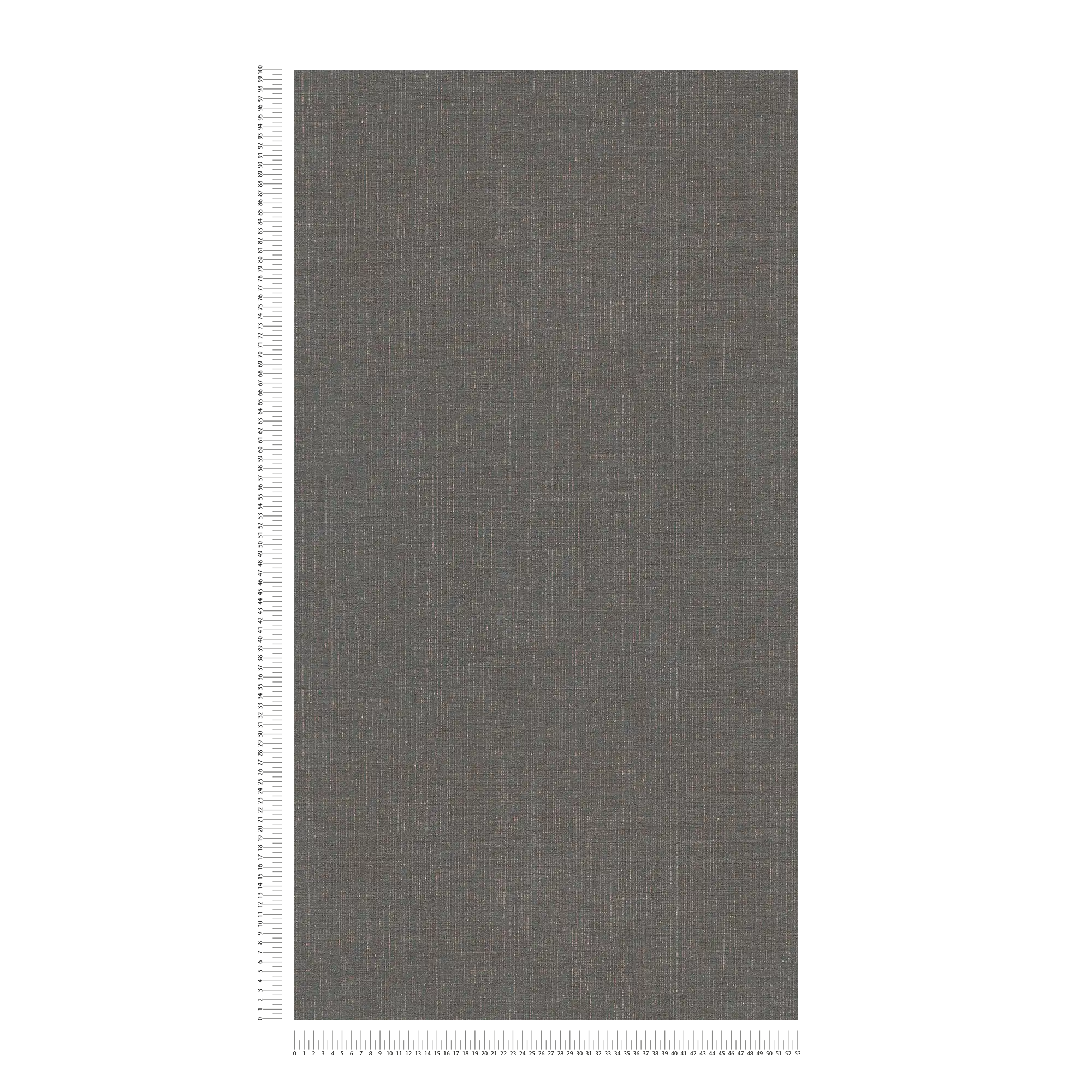             Textiloptik Tapete Anthrazit mit Leinenstruktur – Schwarz, Grau
        