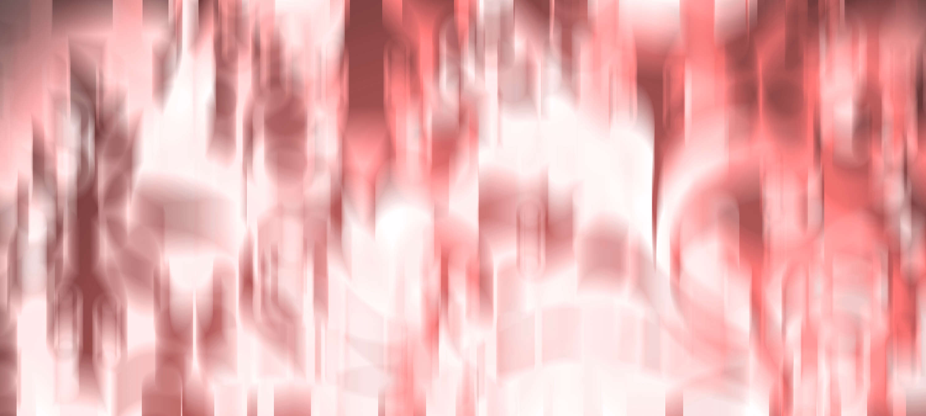             Moderne Fototapete abstraktes & verwischtes Design – Rosa, Rot, Weiß
        