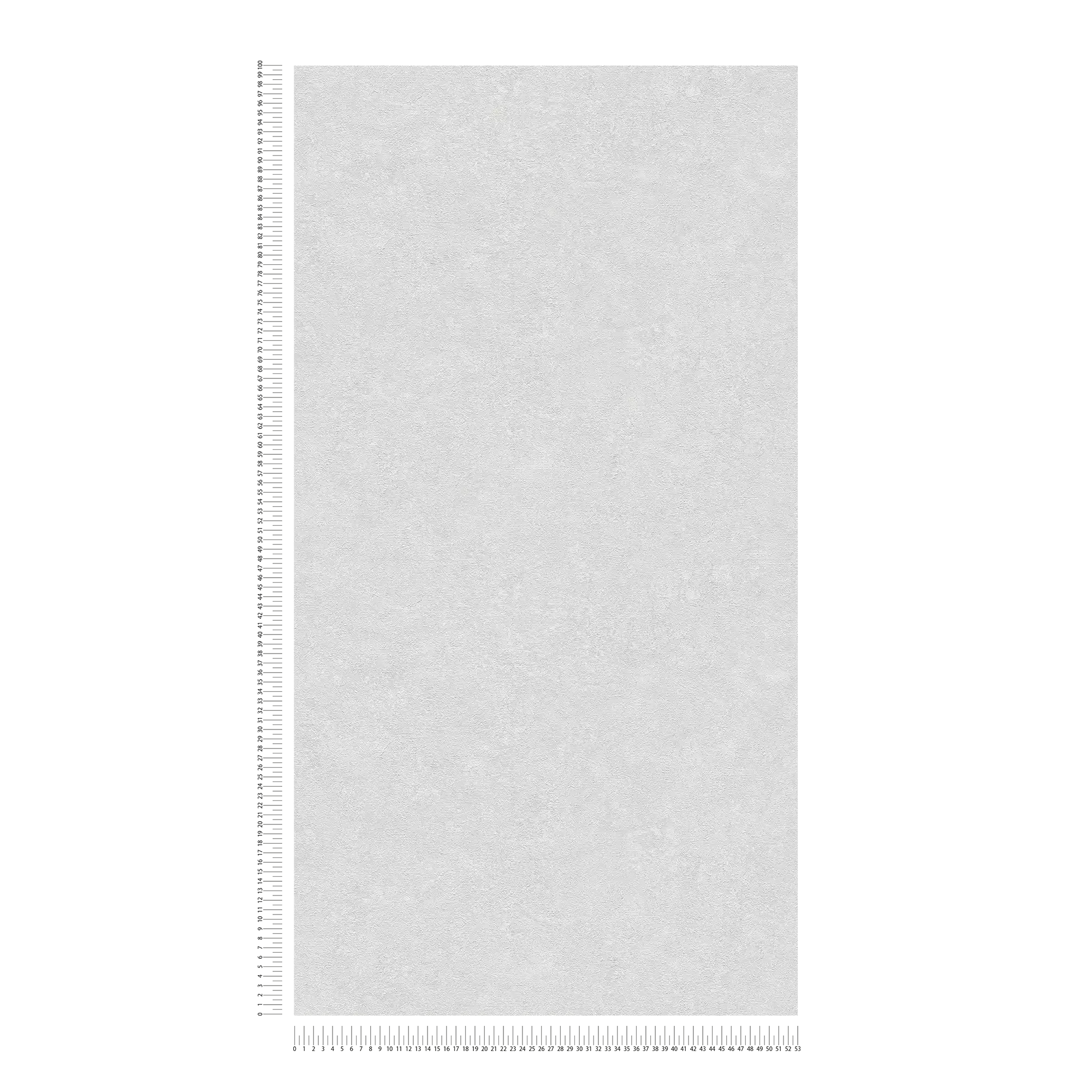             Tapete einfarbig mit Putzoptik – Grau, Weiß
        