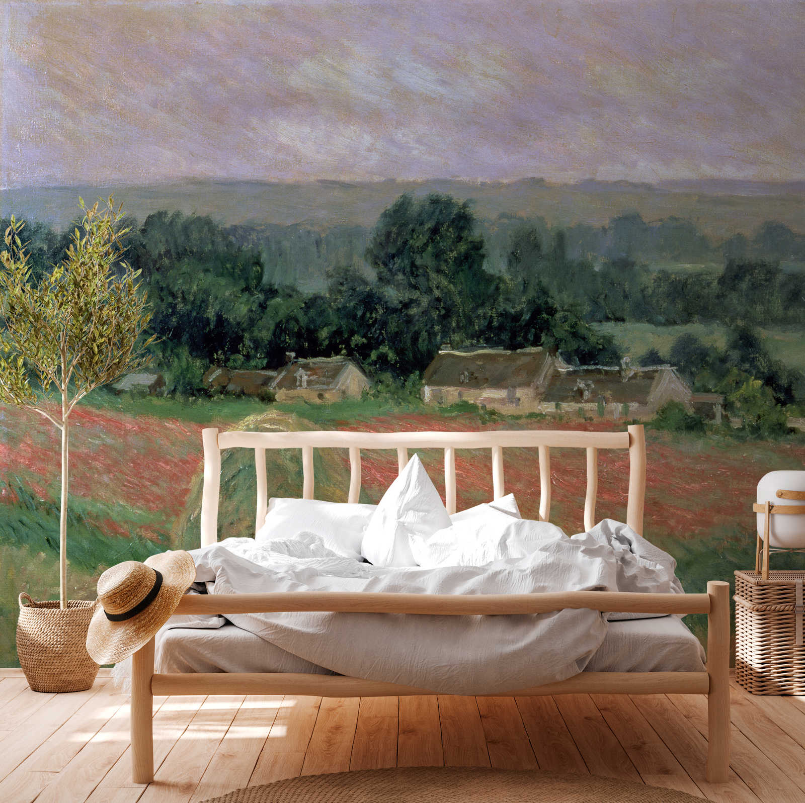             Fototapete "Heuhaufen in Giverny" von Claude Monet
        