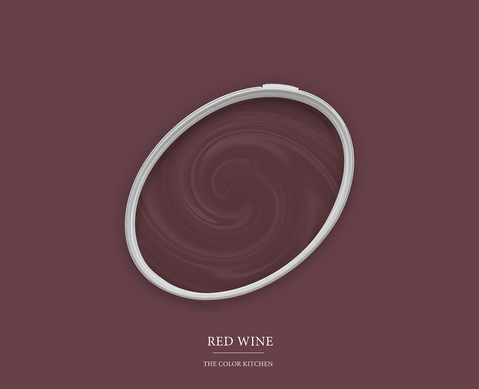Wandfarbe in einem intensivem Bordeaux »Red Wine« TCK7013 – 5 Liter
