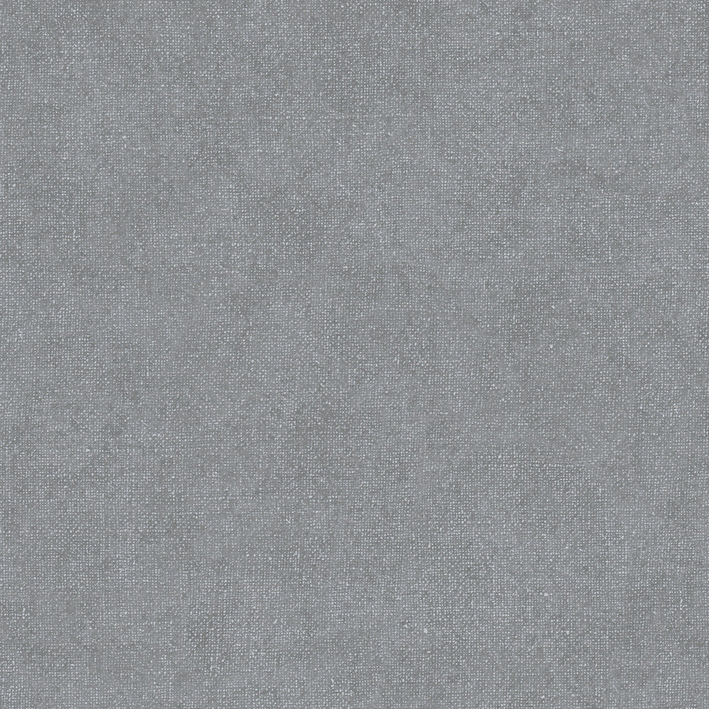             Graue Unitapete mit Textil-Look – Grau
        