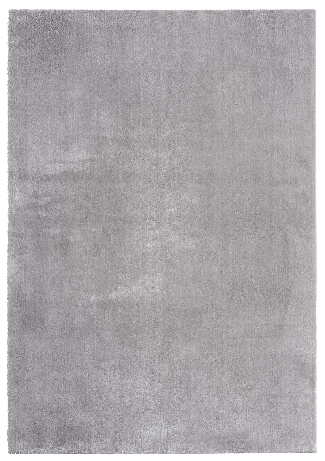             Feiner Hochflor Teppich in Grau – 150 x 80 cm
        