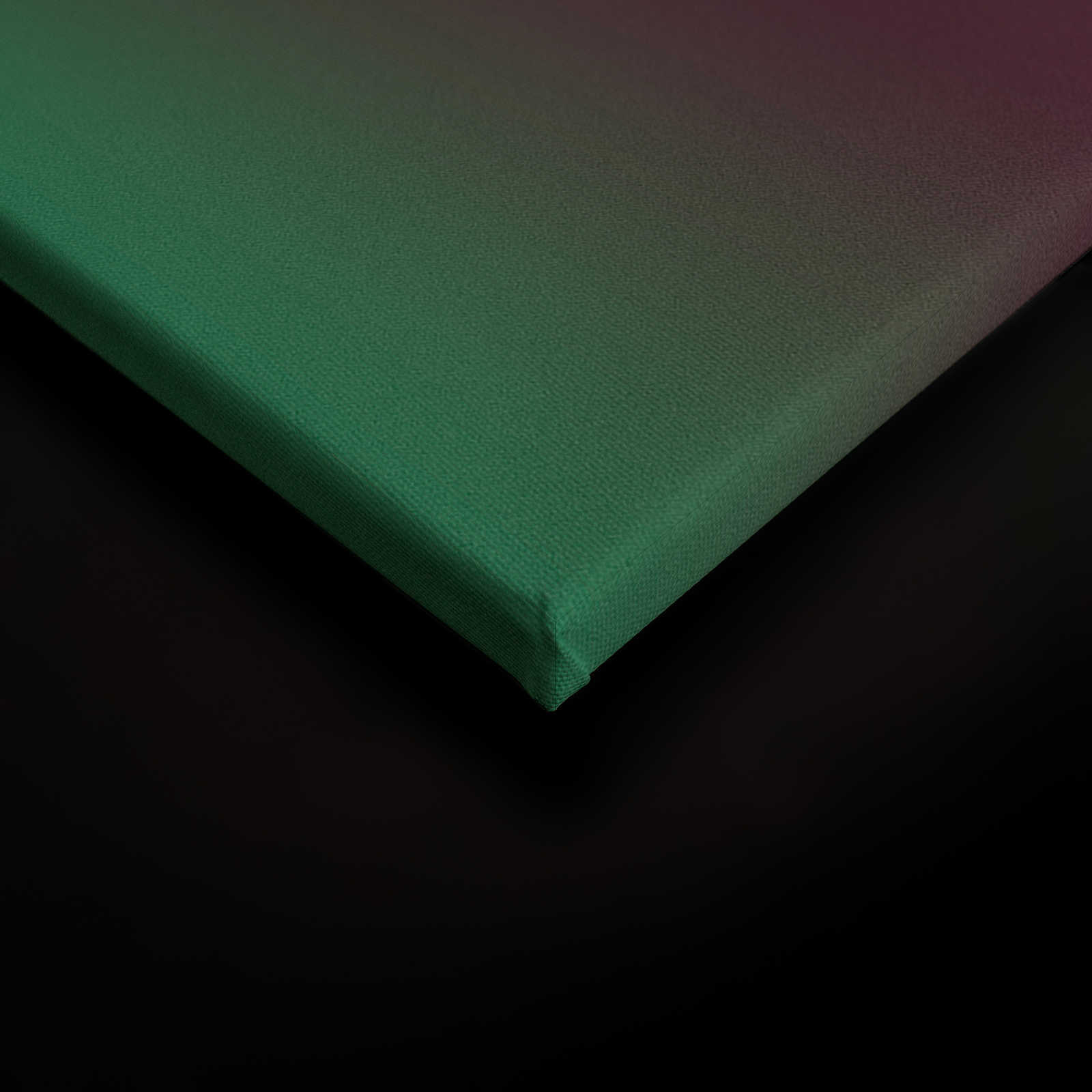             Over the Rainbow 2 - Farbverlauf Leinwandbild buntes Streifendesign – 1,20 m x 0,80 m
        